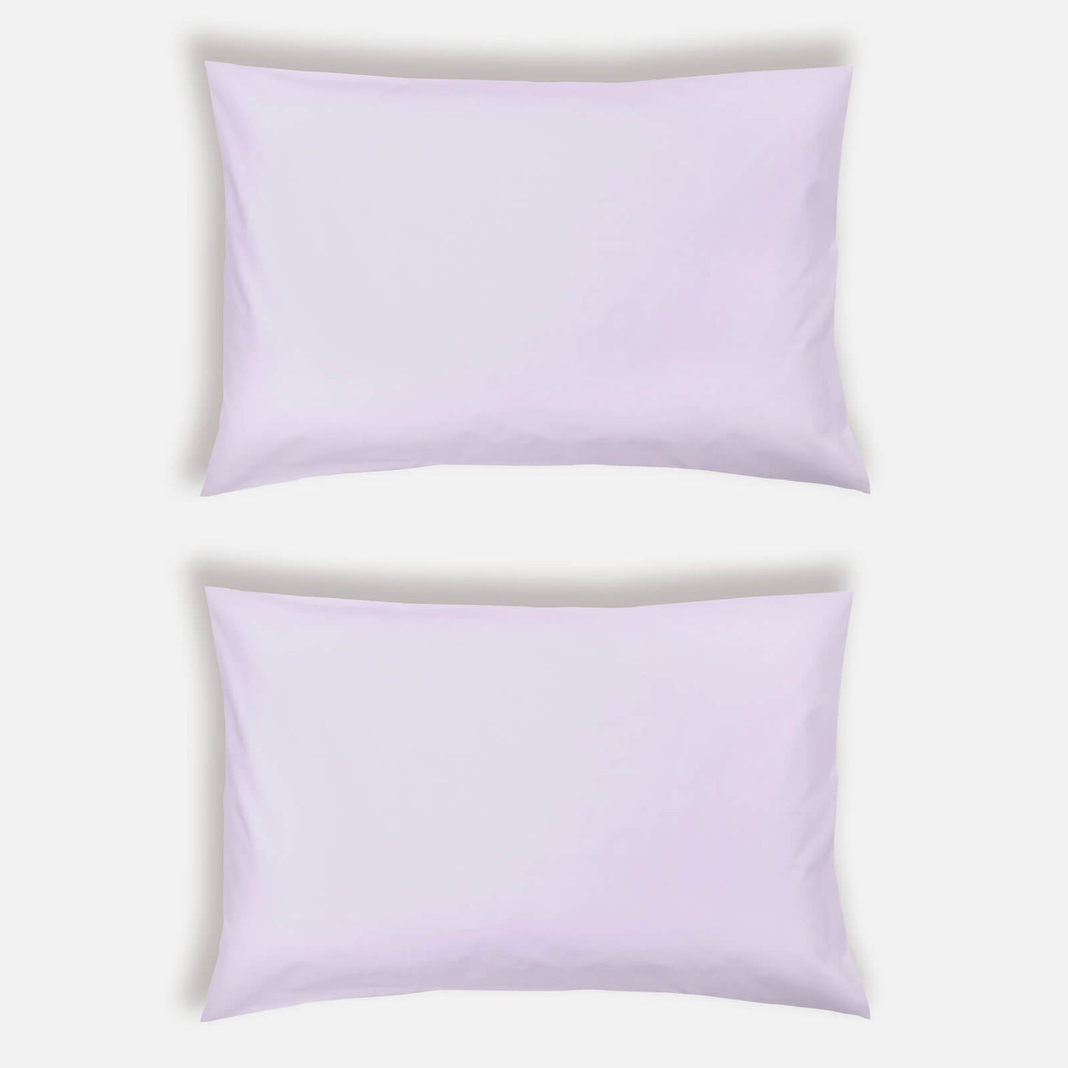 ïn home 200 Thread Count 100% Organic Cotton Pillowcase Pair - Lilac