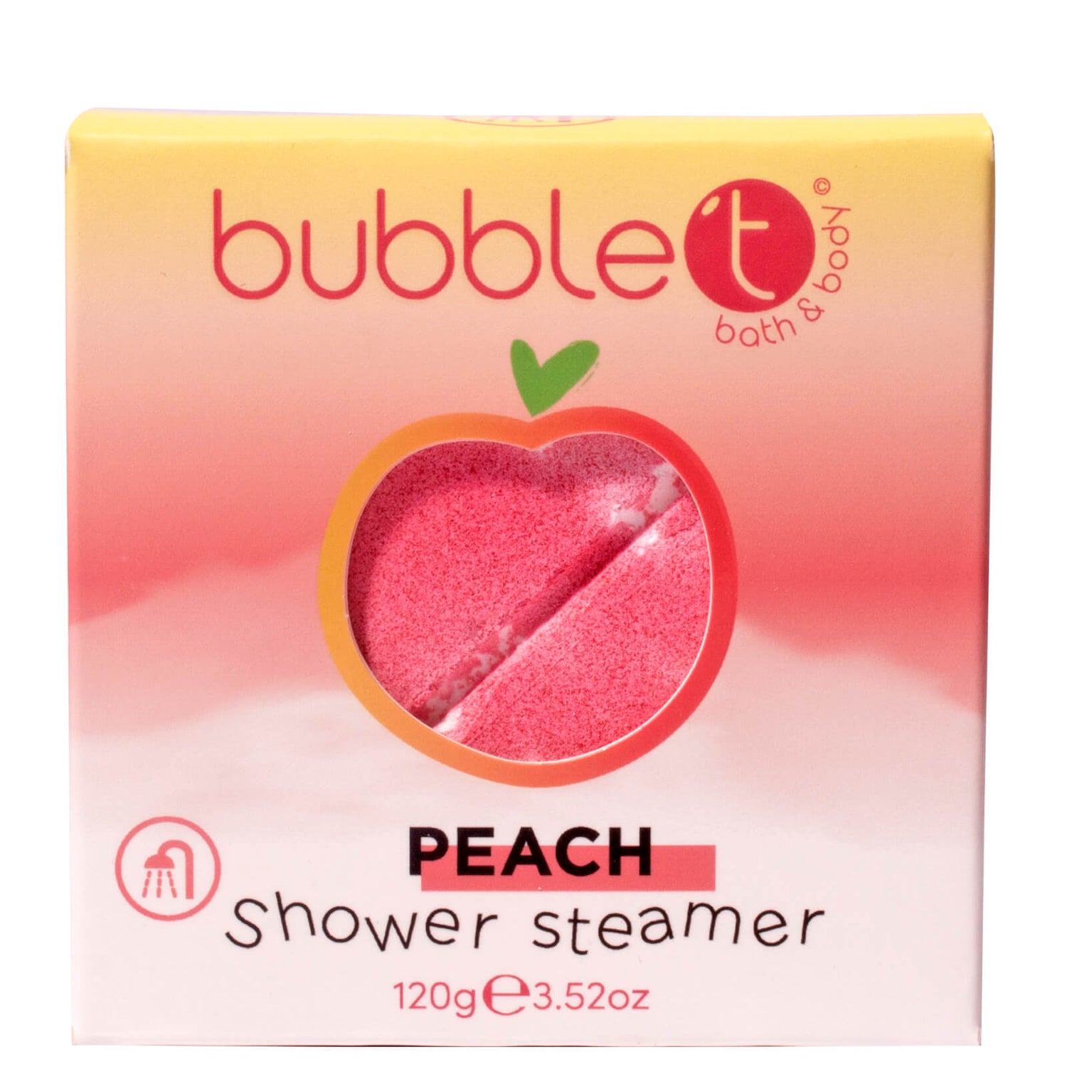 Bubble T Shower Steamer - Peach
