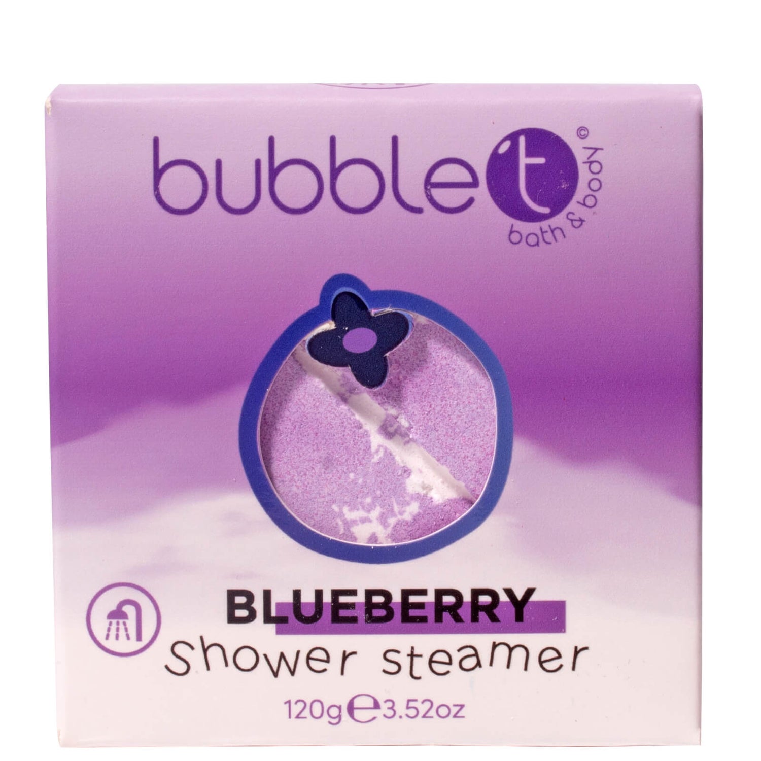 Ароматическое средство для душа Bubble T Shower Steamer, аромат Blueberry