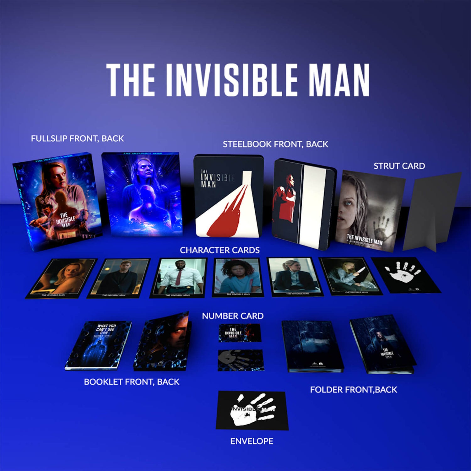 The Invisible Man - 4K Ultra HD Limited Edition Collector's Steelbook (Includes Blu-ray)