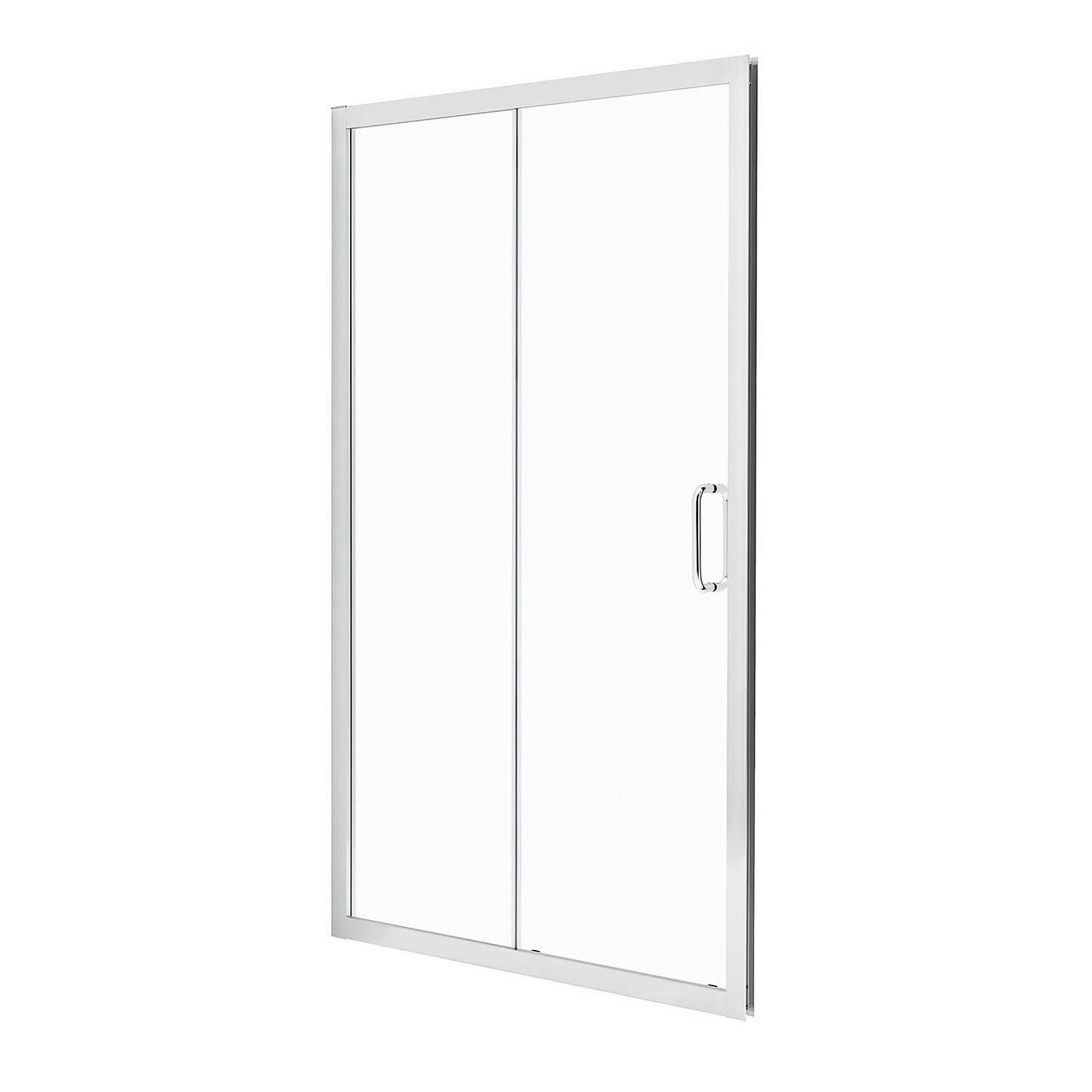 Atlas 1200mm Chrome Shower Enclosure Sliding Door