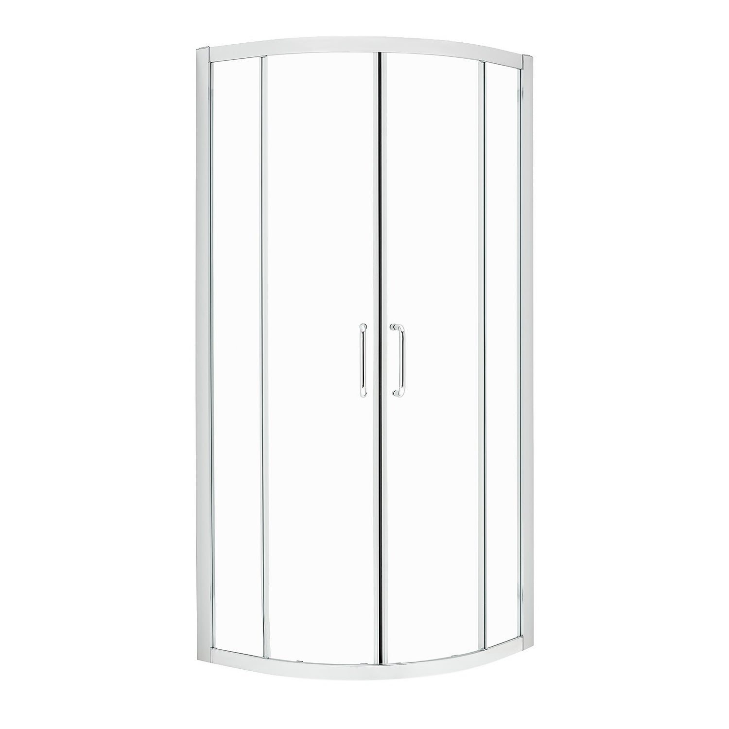 Atlas 900mm Chrome Quadrant Shower Enclosure