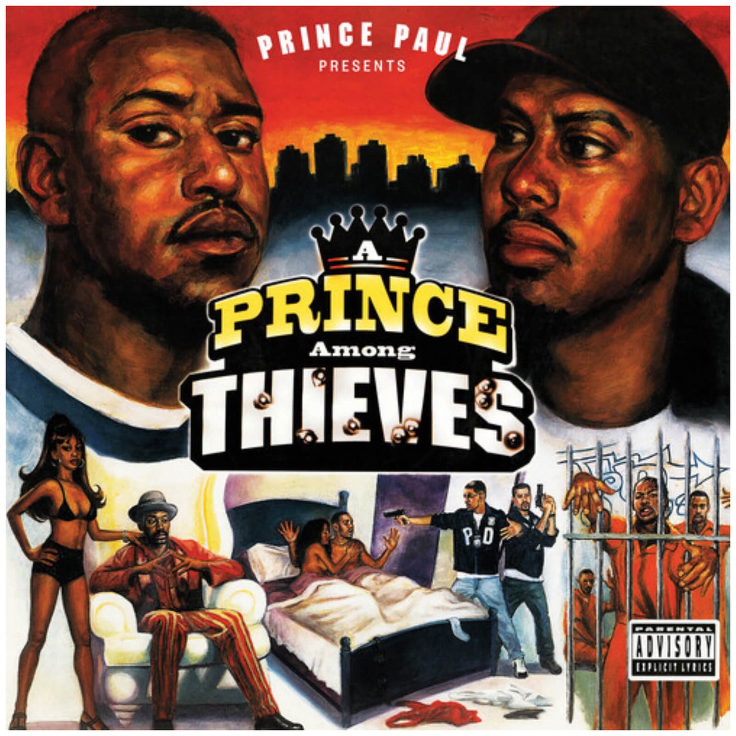 Prince Paul - A Prince Among Thieves Vinyl 2LP (Orange and Yellow Splatter)