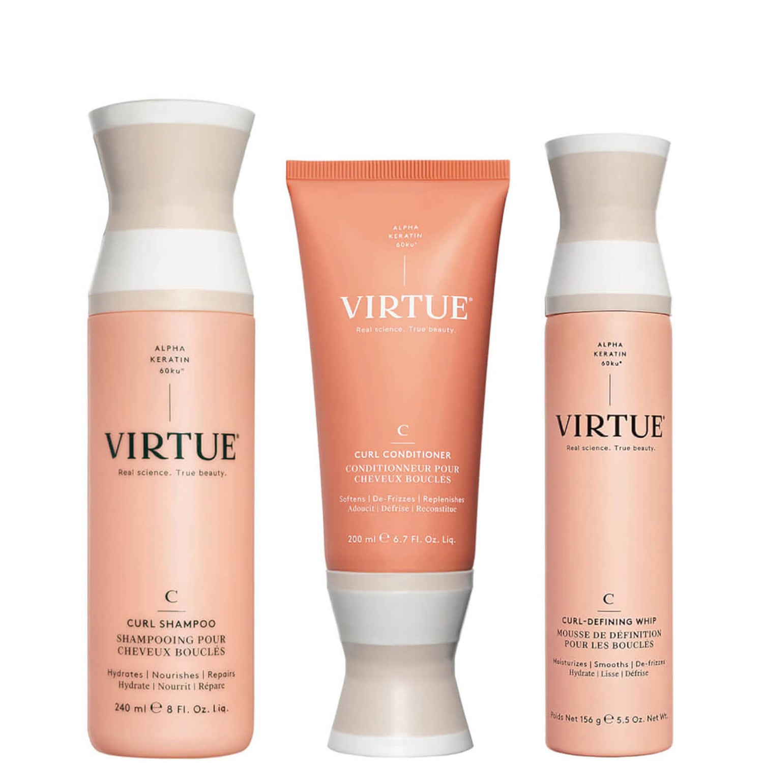 VIRTUE Curl Set for All Curl Types (Worth $170.00)