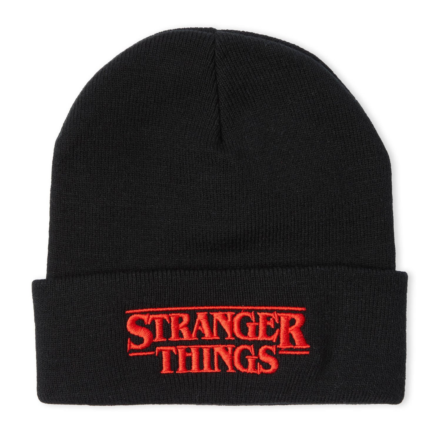 Stranger Things Logo Beanie -Black