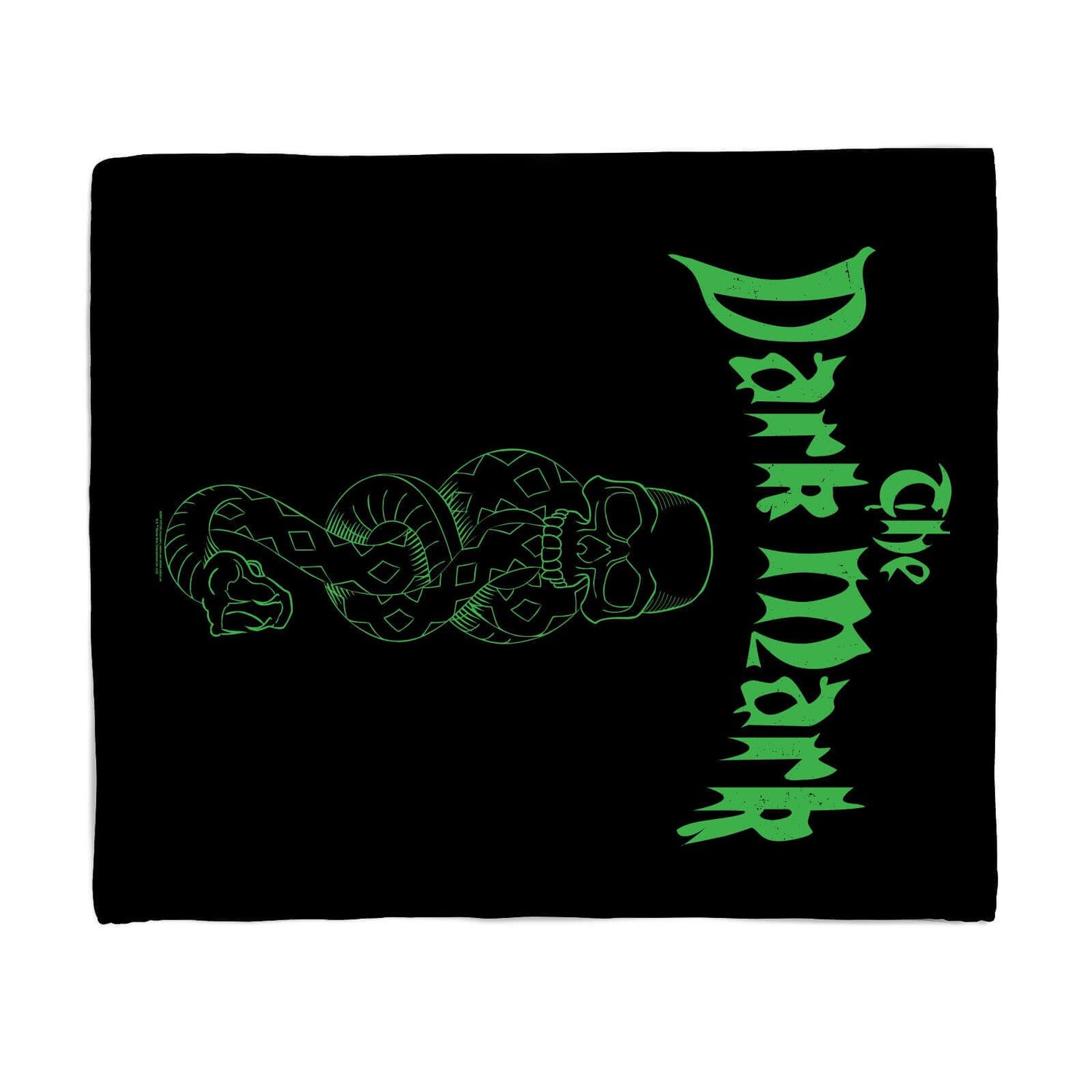 Harry Potter Dark Mark Fleece Blanket - Large (150cm x 200cm)