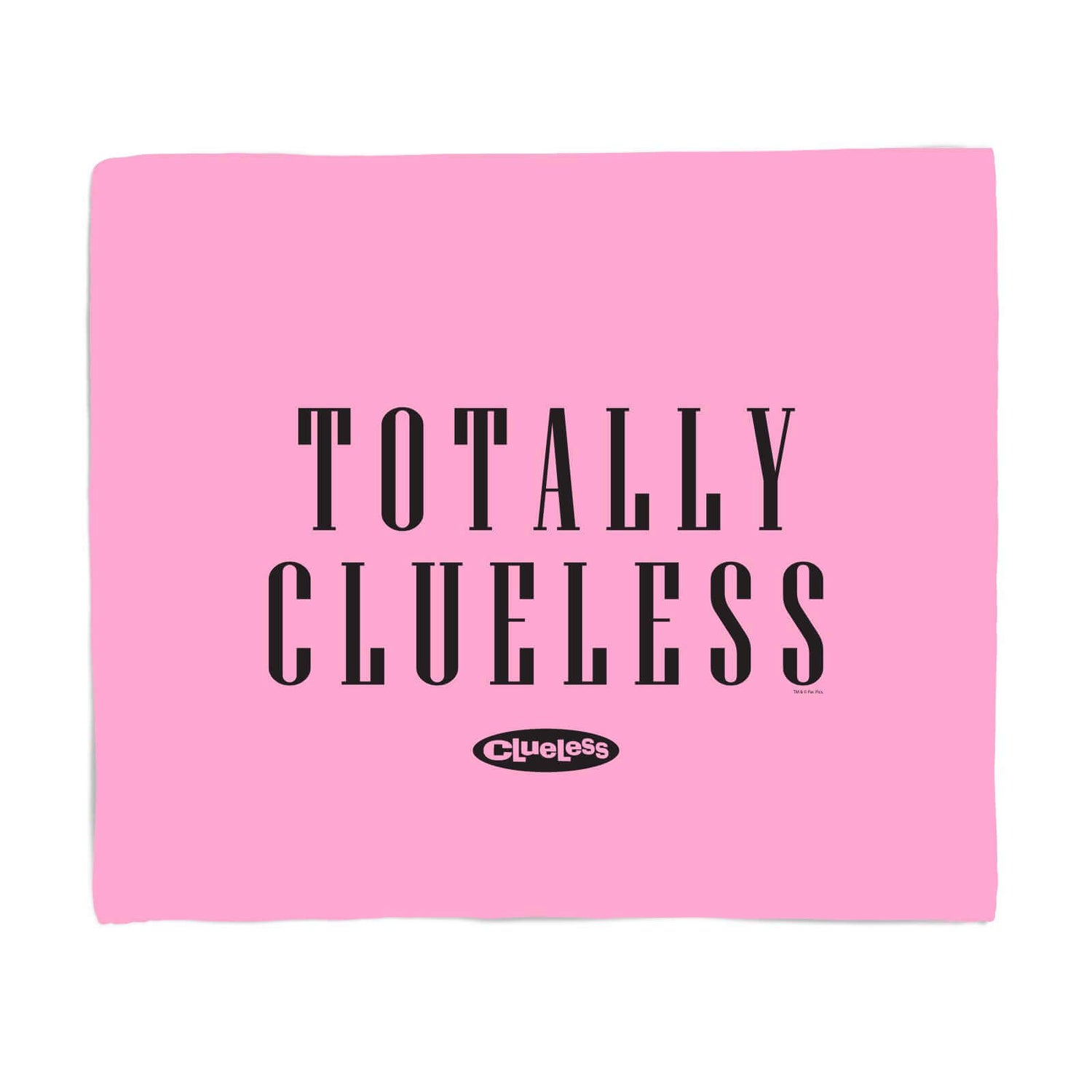 Clueless Totally Clueless Fleece Blanket - Large (150cm x 200cm)