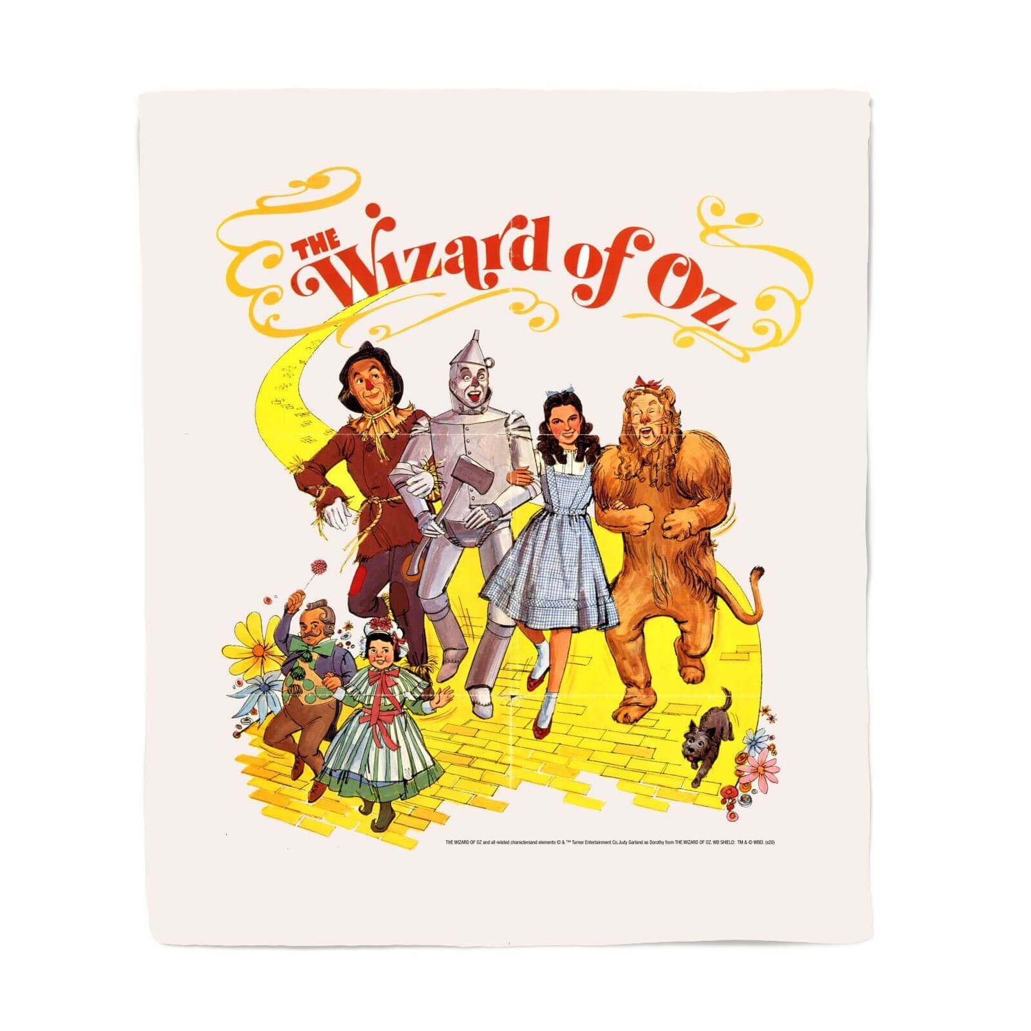 Wizard Of Oz Poster Fleece Blanket - Large (150cm x 200cm)