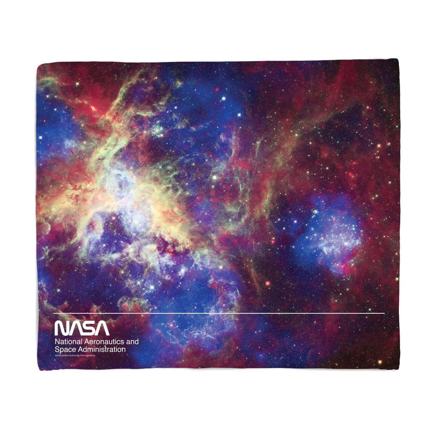 NASA Nebula Fleece Blanket - Large (150cm x 200cm)
