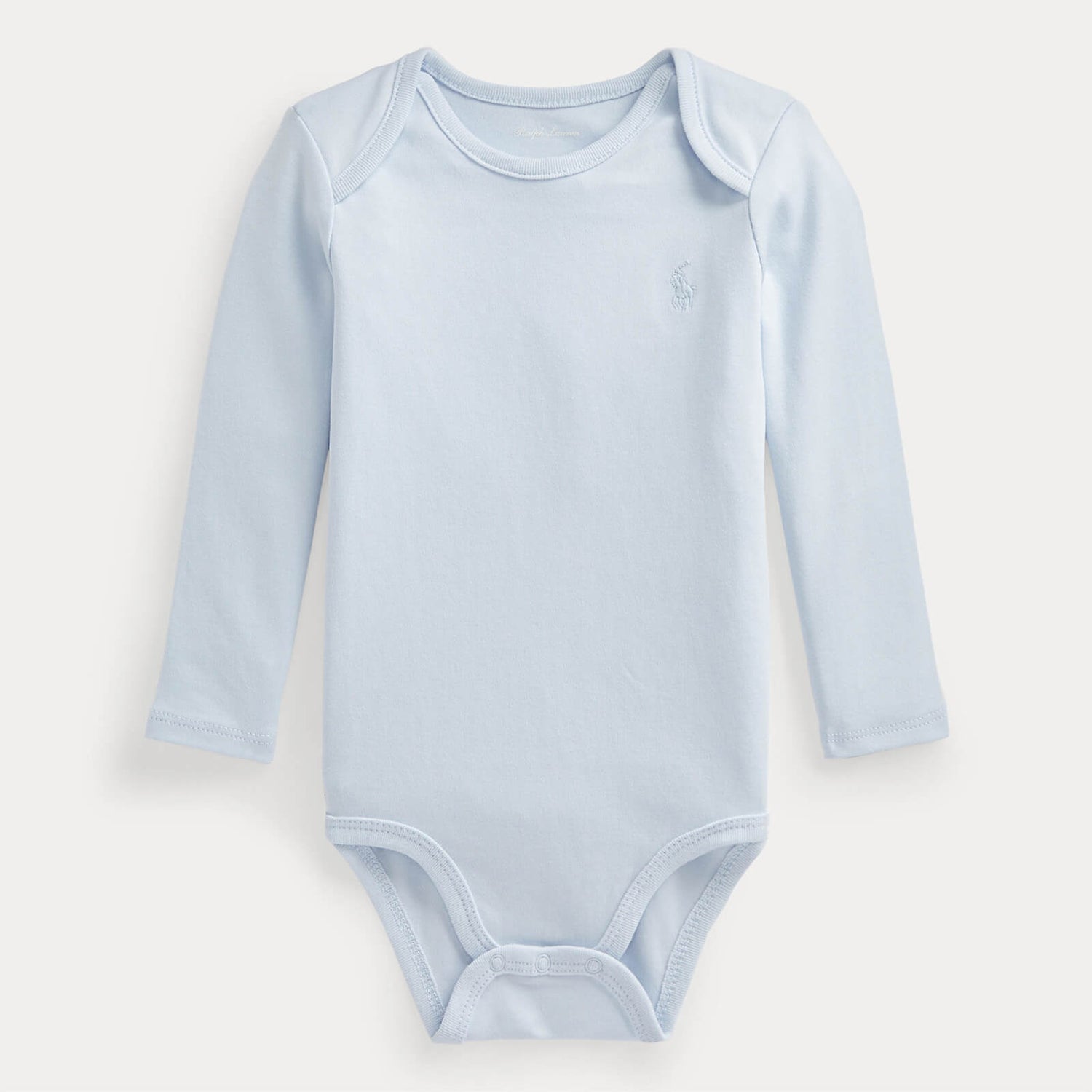 Ralph Lauren Boys' Baby Essential Bodysuit - Beryl Blue - 9 Months