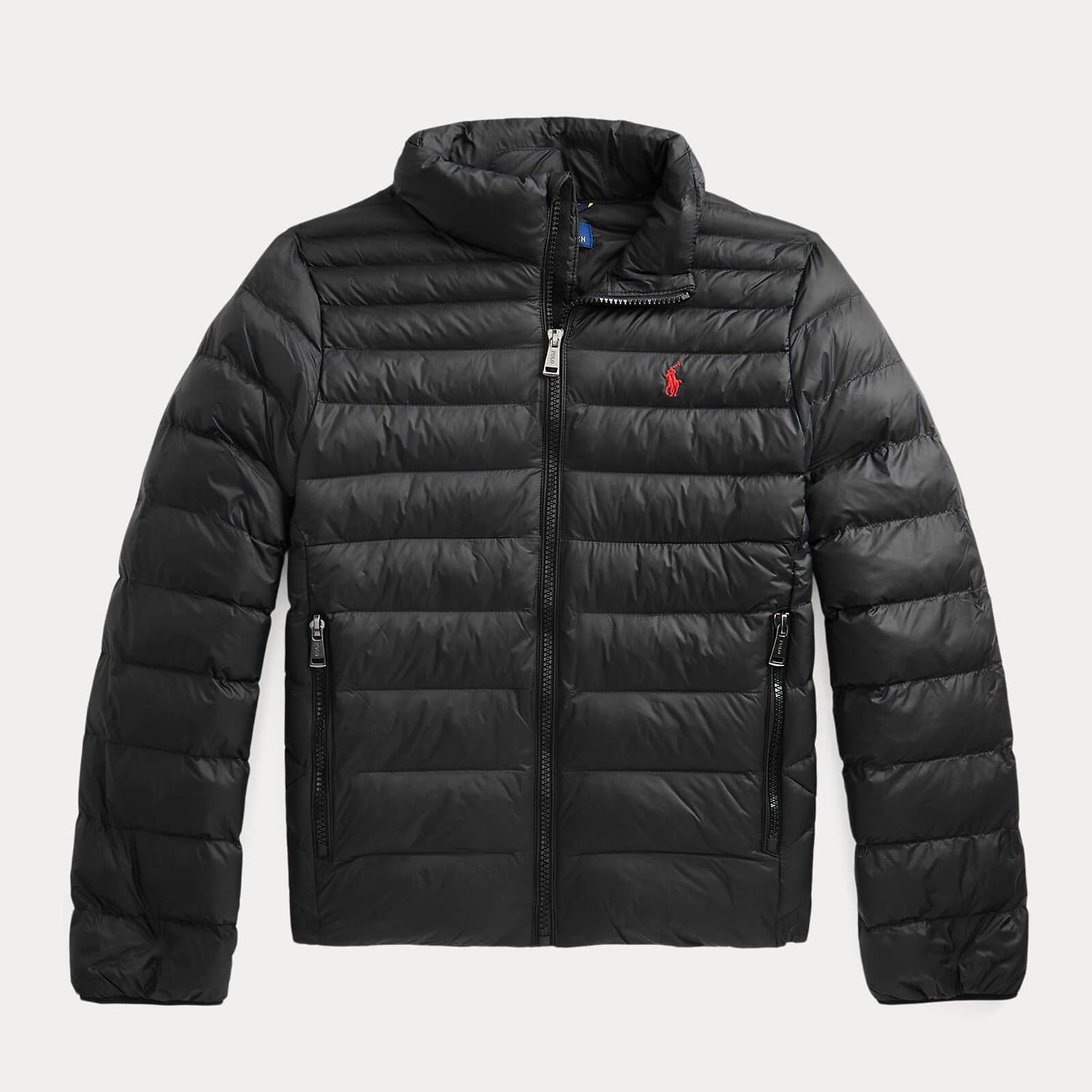 Ralph Lauren Girls' Poly Down Jacket - Polo Black