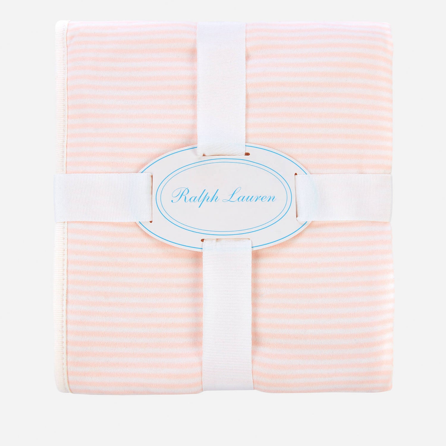 Polo Ralph Lauren Girls' Baby Essential Blanket - Delicate Pink / White