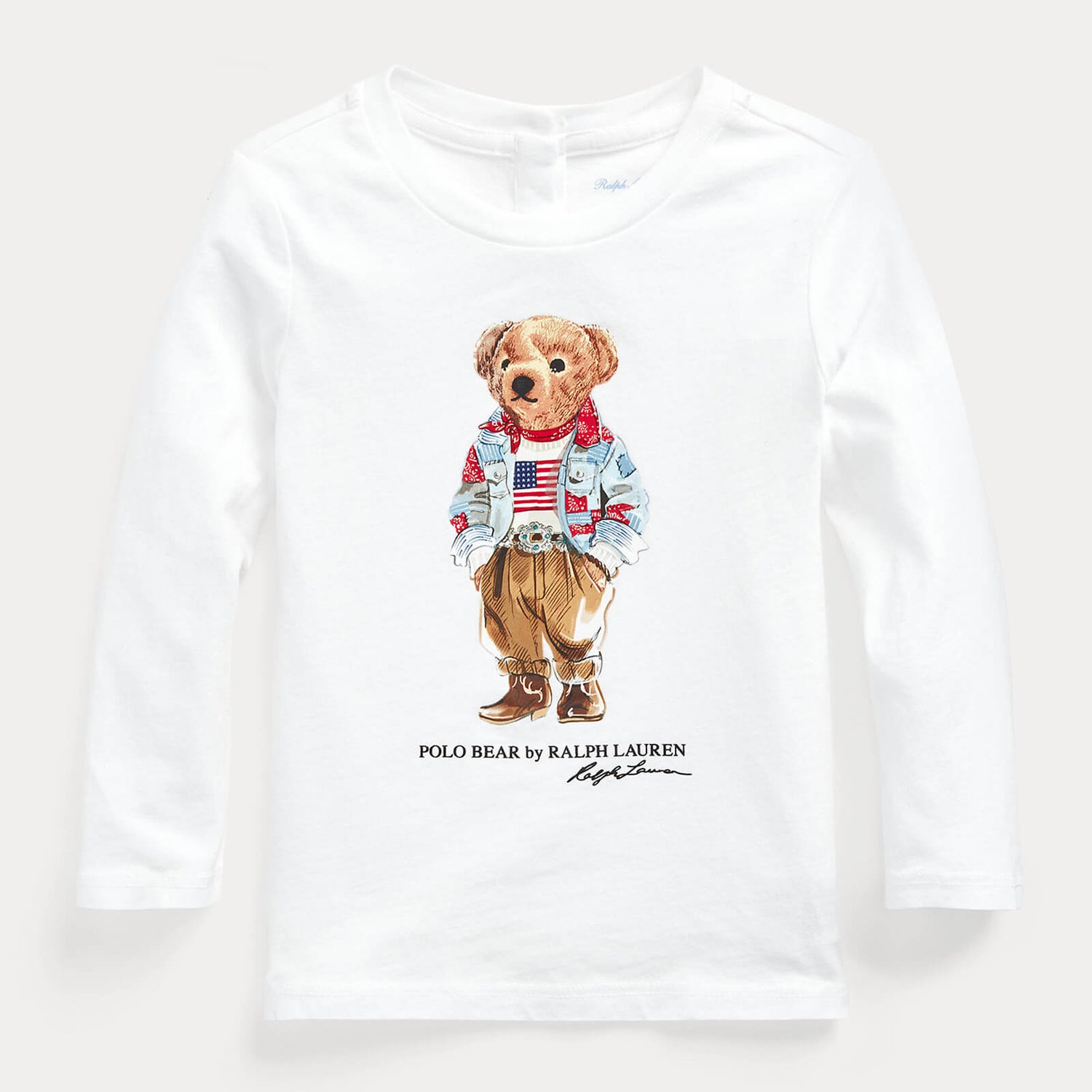 Ralph Lauren Kids' Bear T-Shirt - White