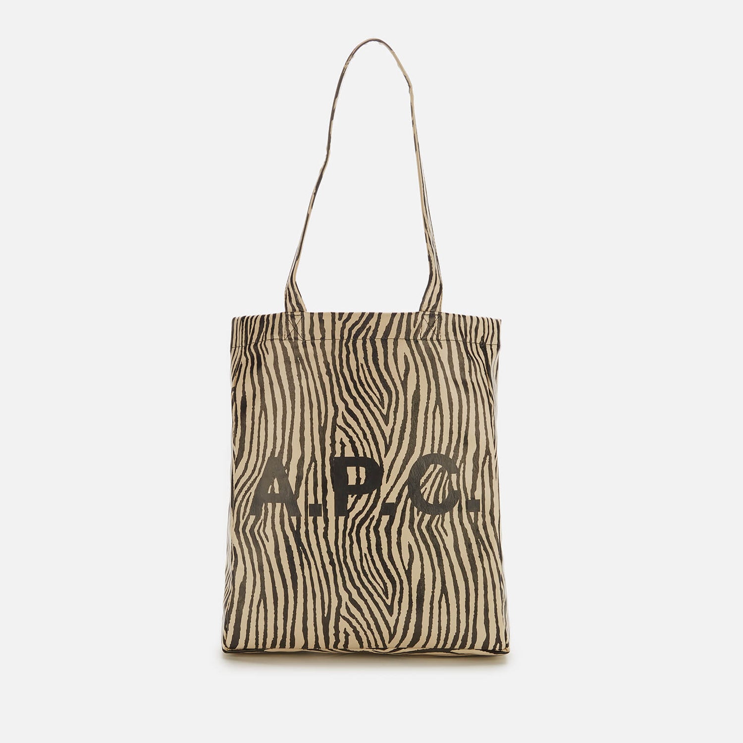 A.P.C. Women's Lou Zebra Tote Bag - Bicolore