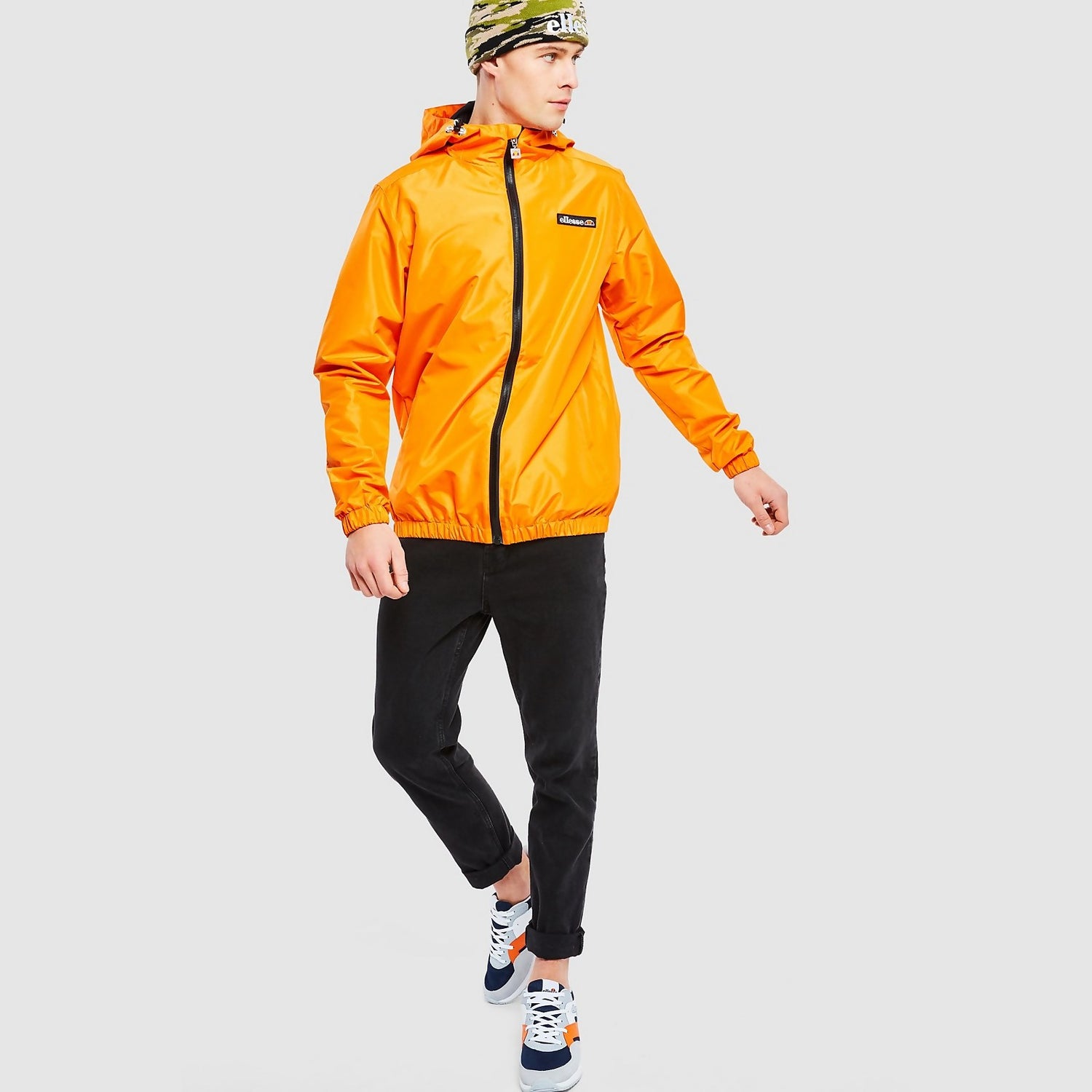 Orange ellesse shop jacket