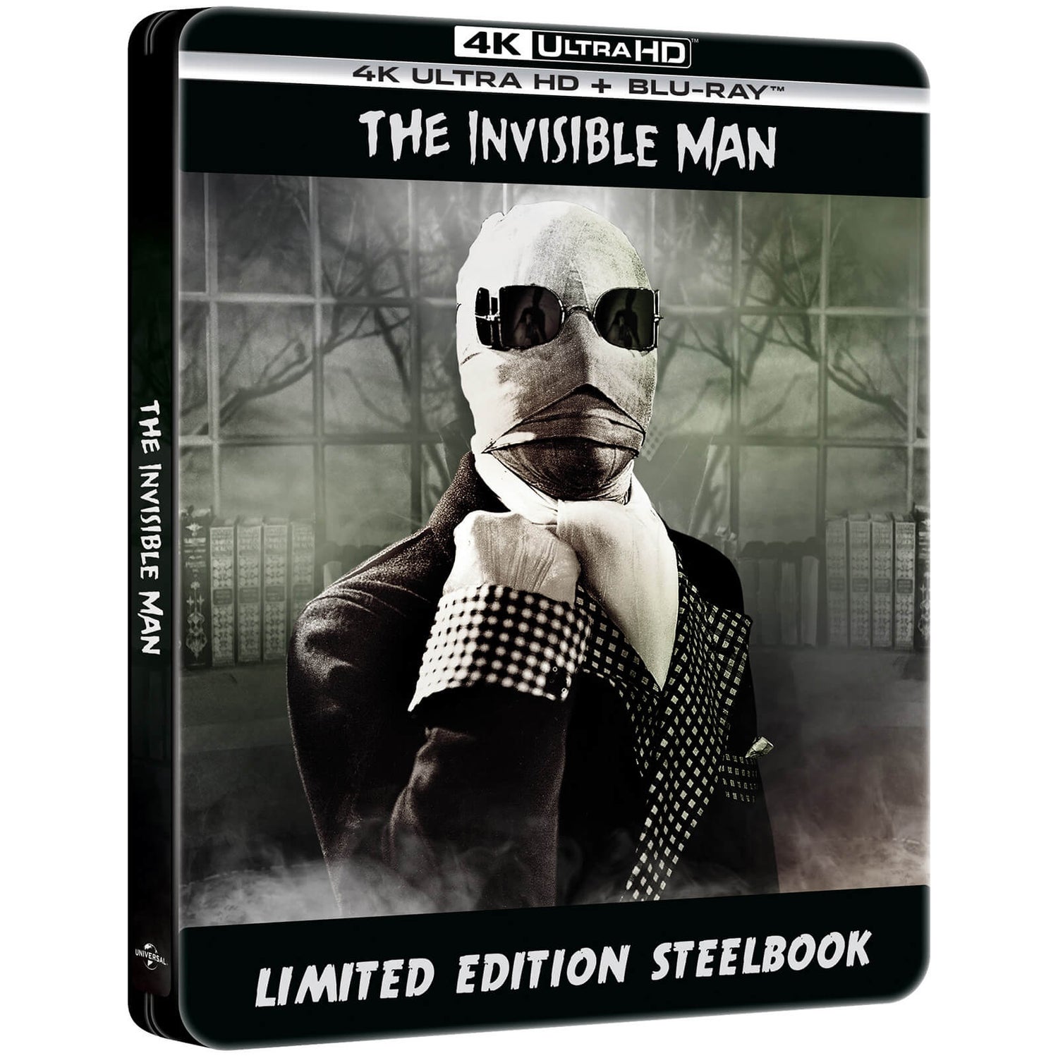 L'Homme invisible - Steelbook Édition Limitée 4K Ultra HD en Exclusivité Zavvi