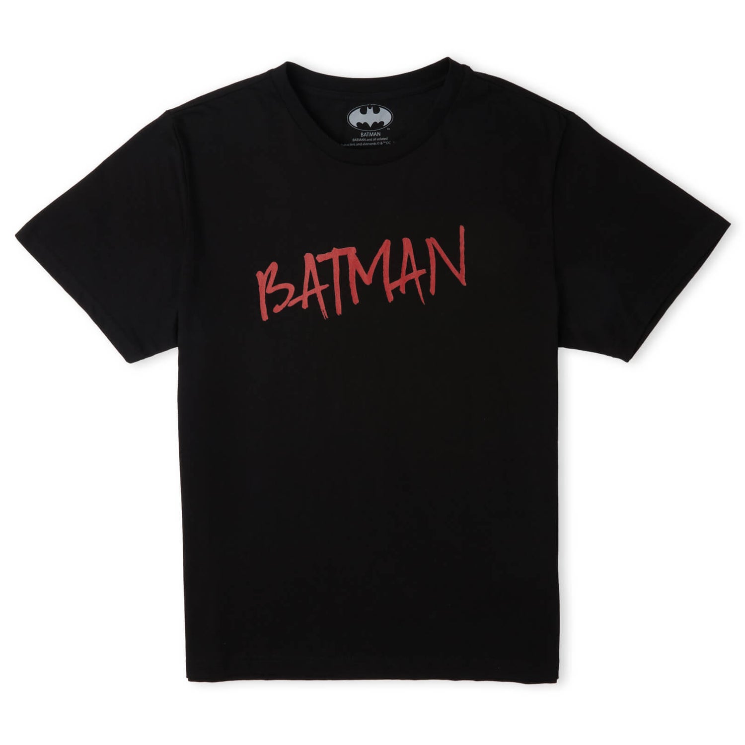 Batman Graffiti Unisex T-Shirt - Zwart