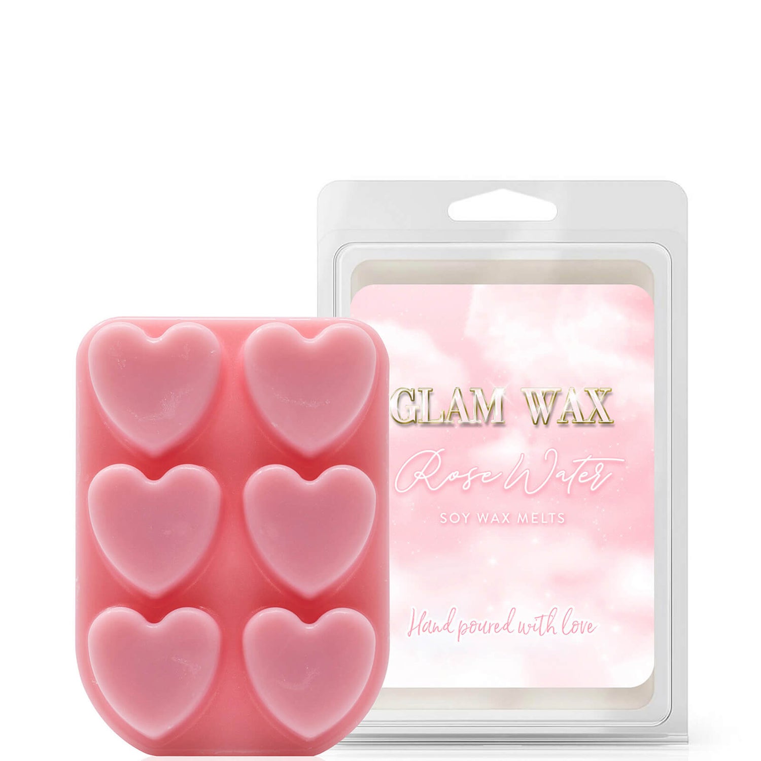 Glam Wax Rose Water Wax Melts 70g