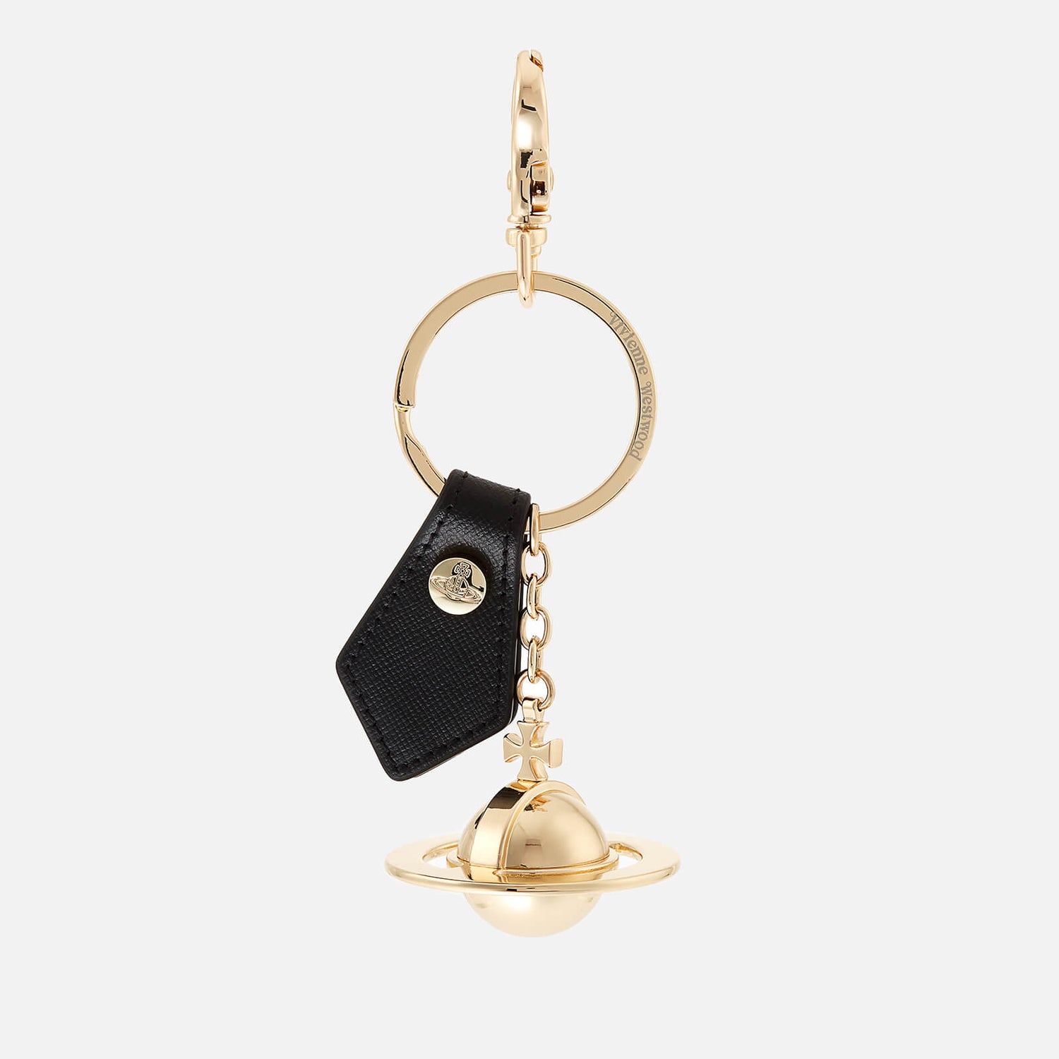 Vivienne Westwood Women's Debbie Gold-Tone Keyring - Black