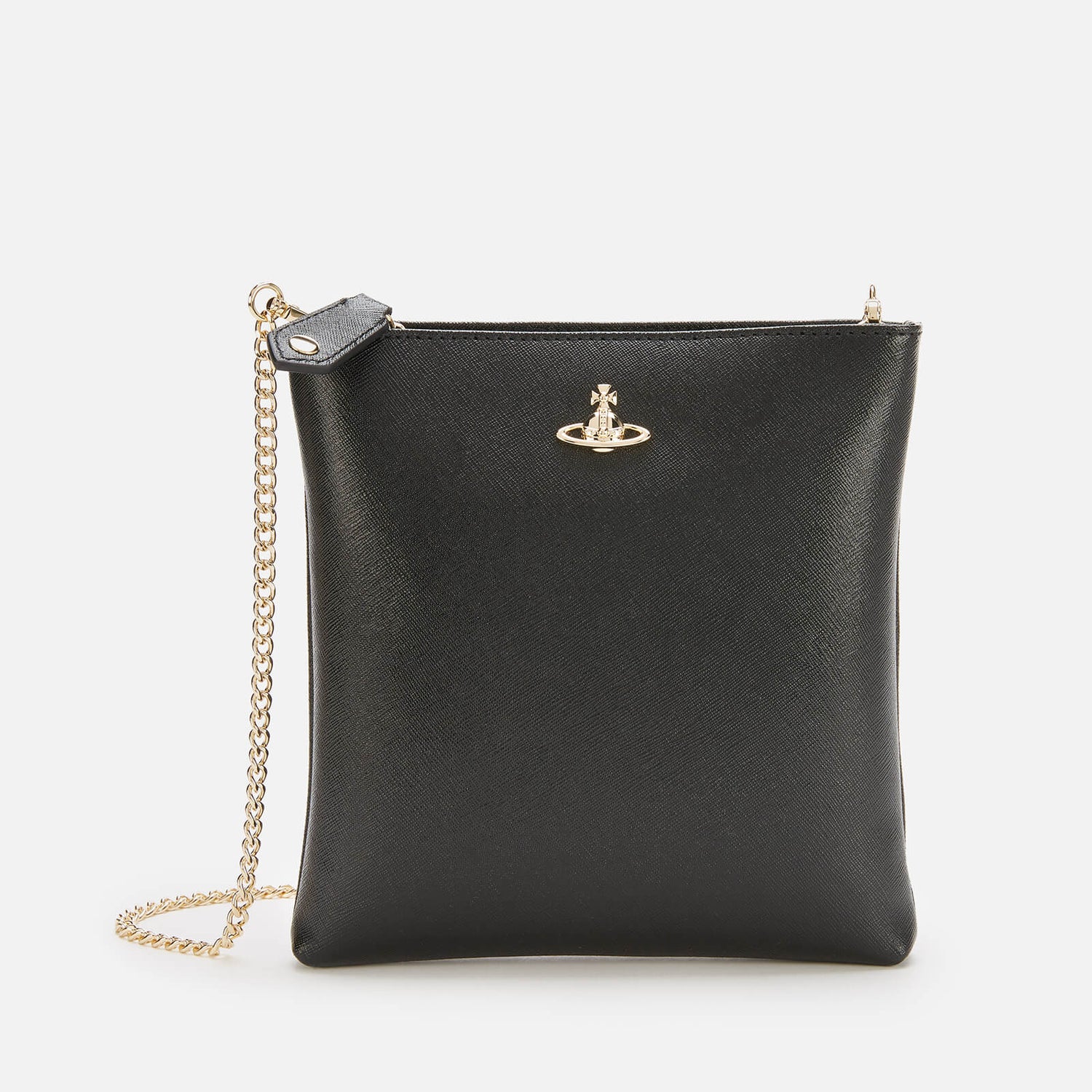 Vivienne Westwood Women's Squire Square Cross Body With Chain - Black