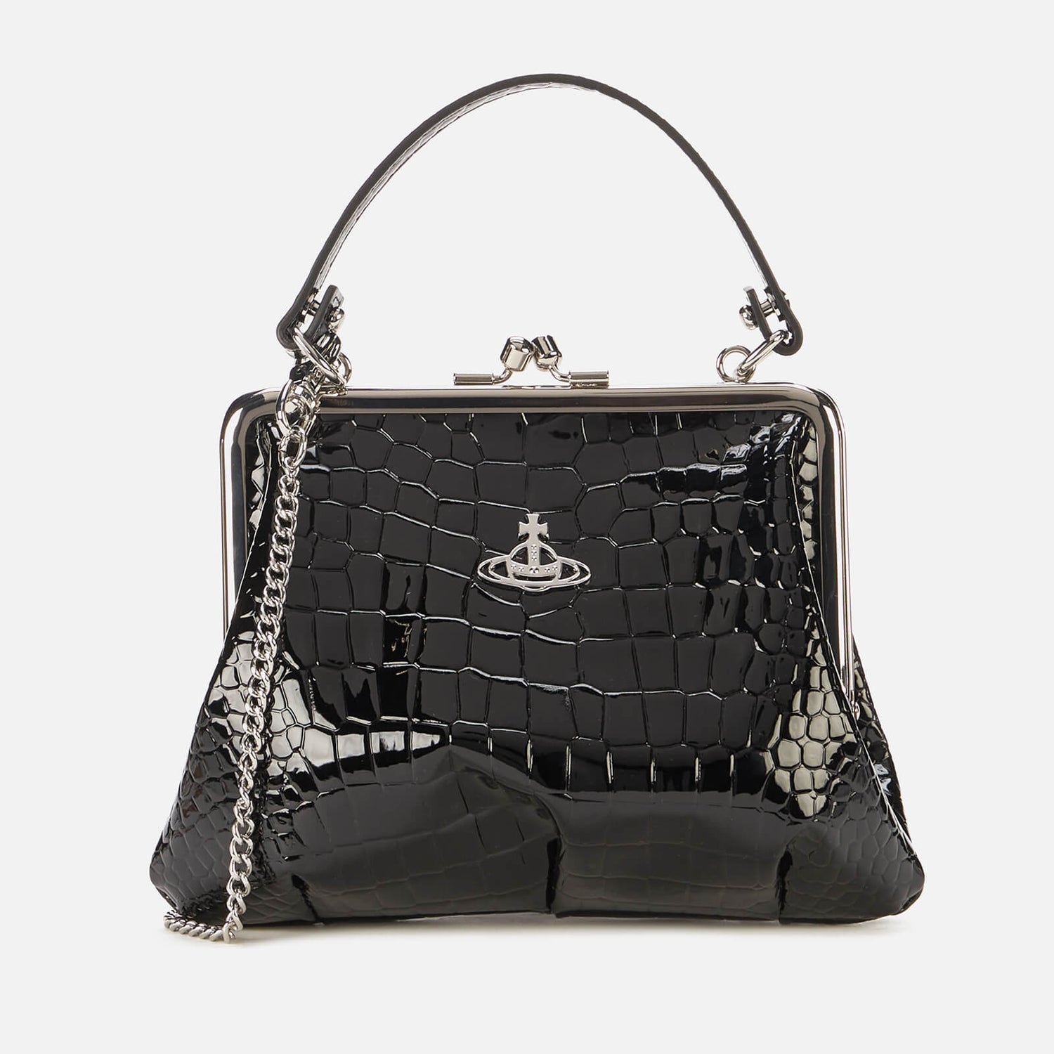Vivienne Westwood Women's Granny Frame Croc Purse - Black