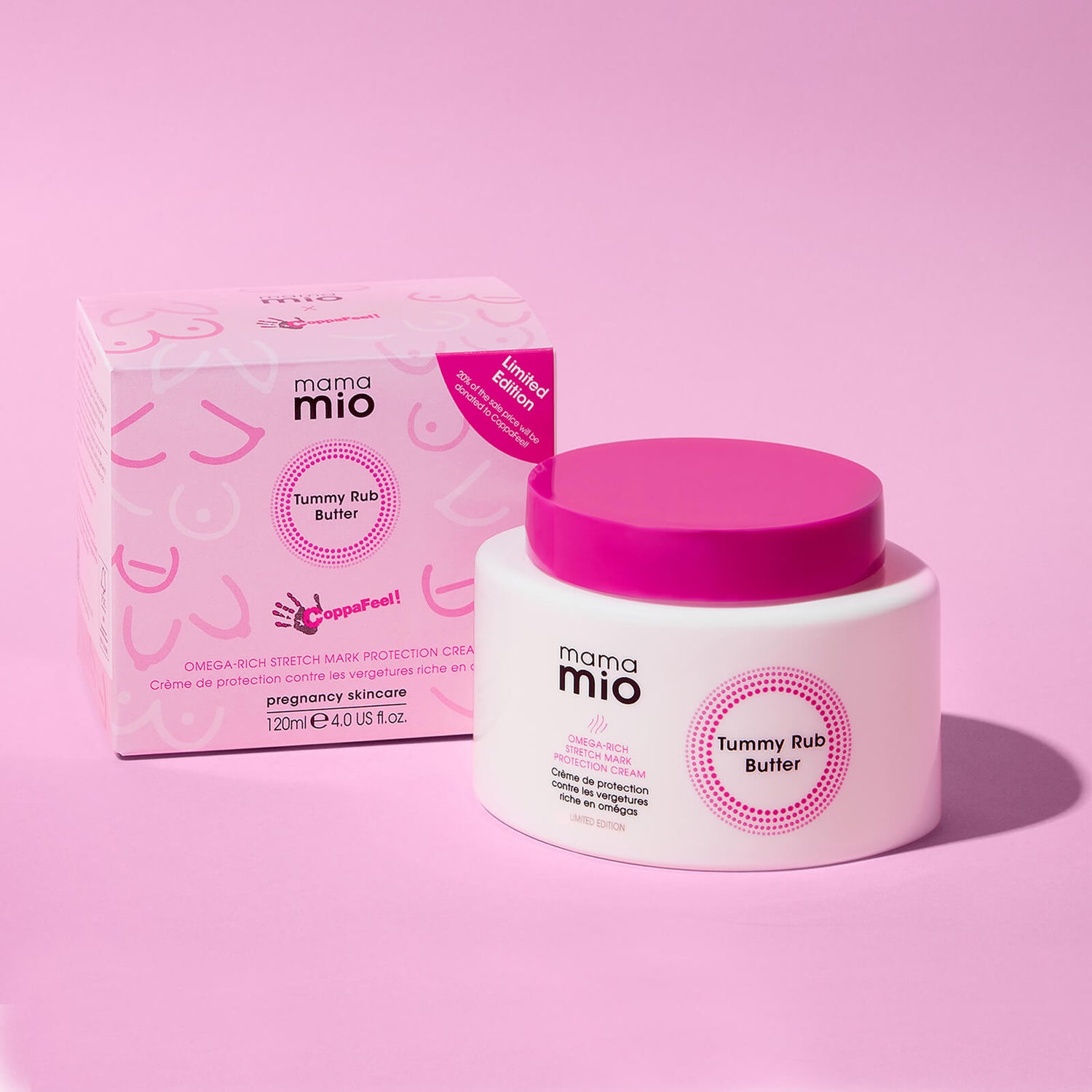 Mama Mio Limited Edition Pink Tummy Rub Butter 120ml