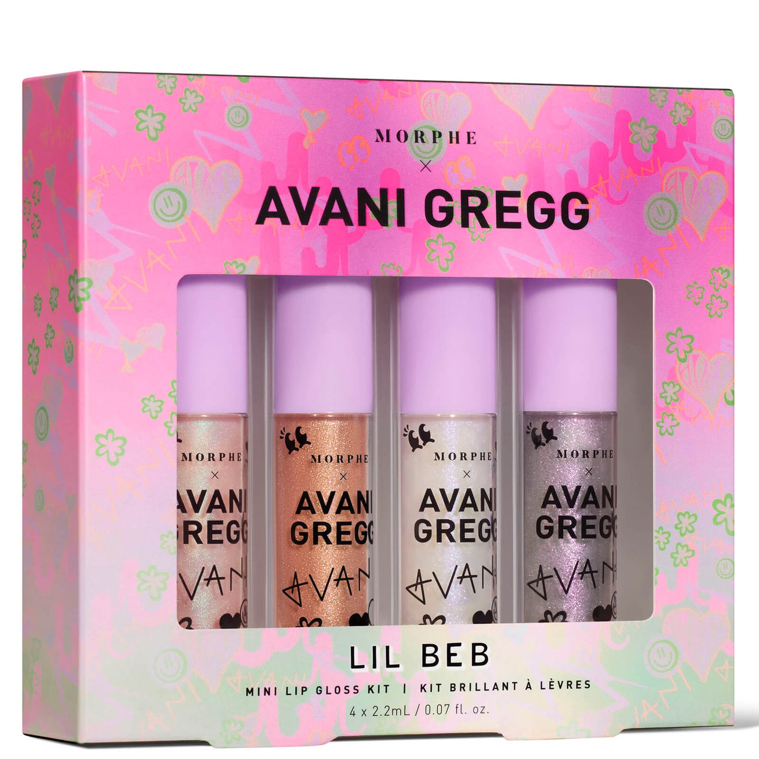 Morphe X Avani Gregg - Lil Beb Mini Lipgloss Kit