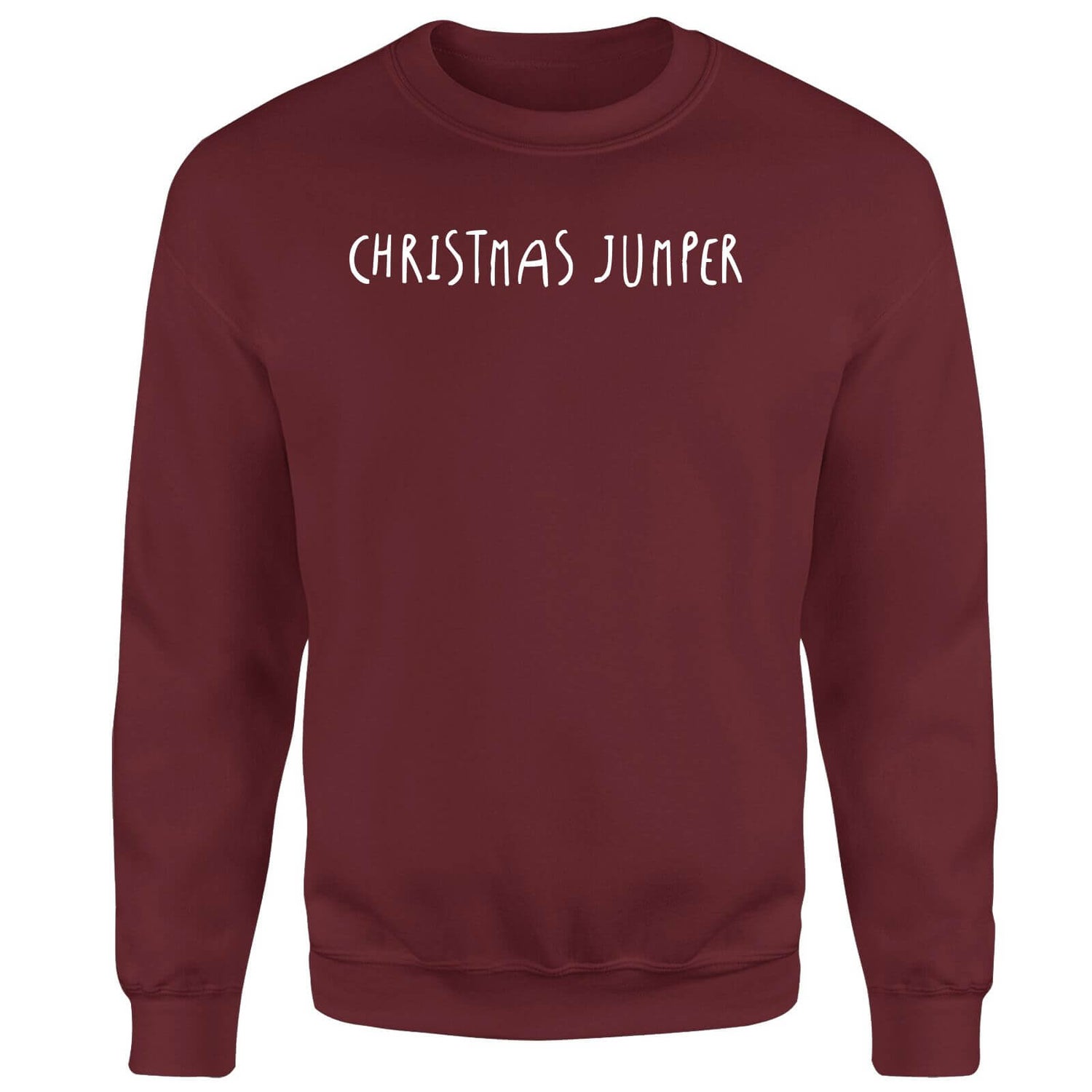 Maroon christmas jumper on sale