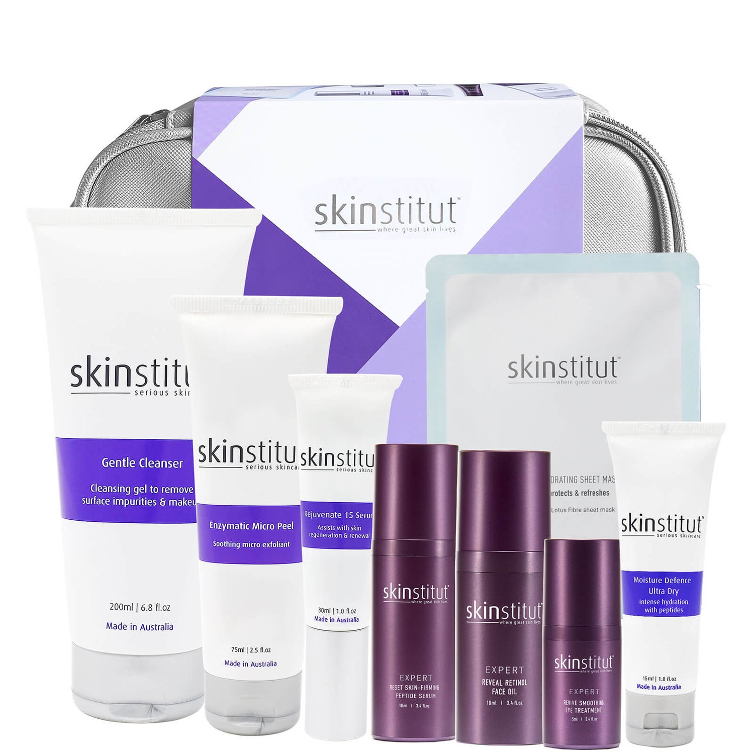 Skinstitut Revitalise and Refine Set (Worth $265.65)