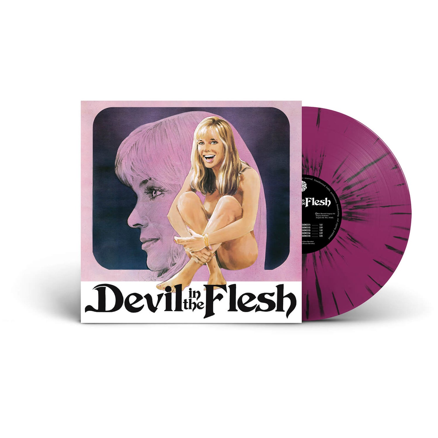 Not Dark Yet Music - Devil in the Flesh Vinyl Purple
