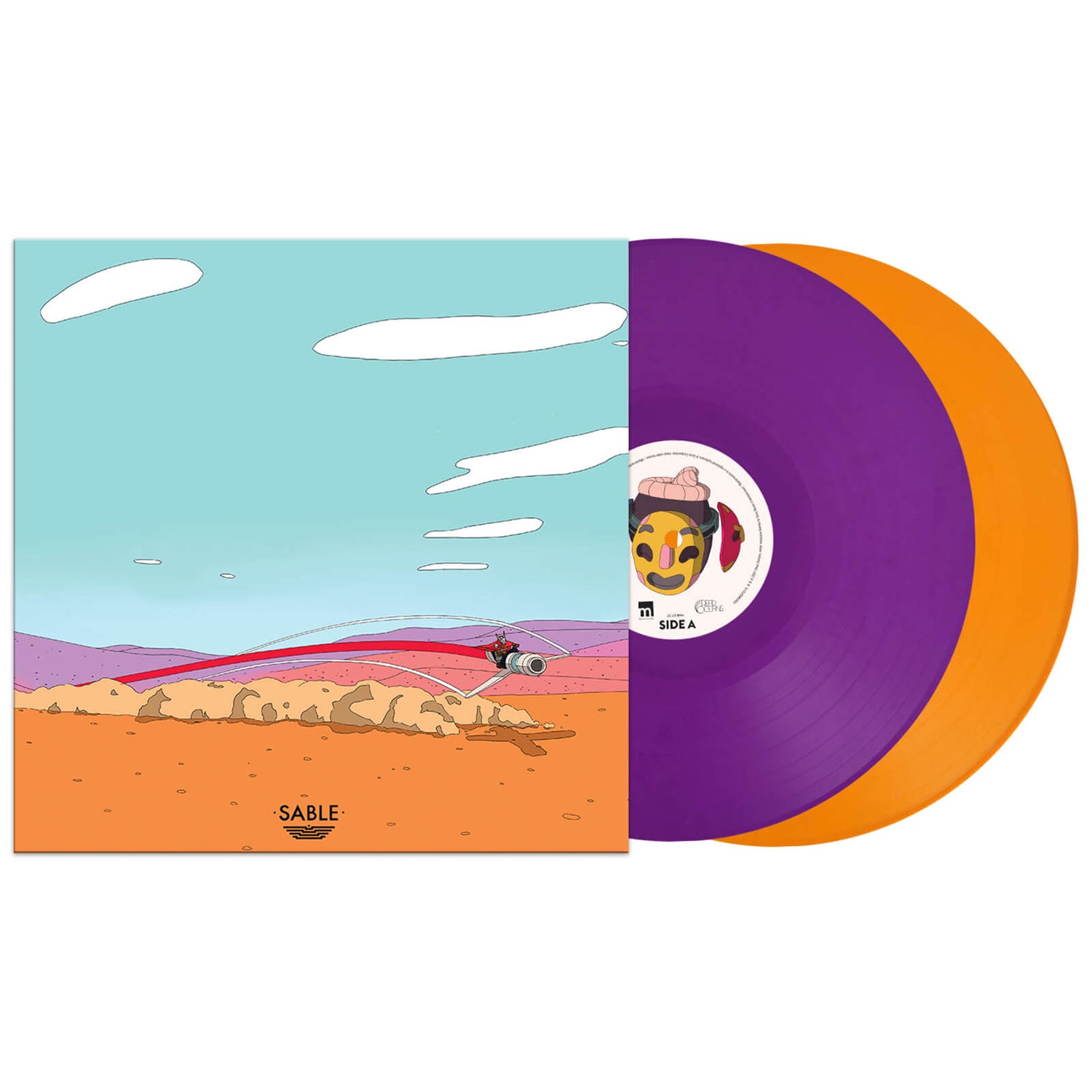 Sony Masterworks - Sable (Original Video Game Soundtrack) Vinyl 2LP Multicolor Purple/Orange