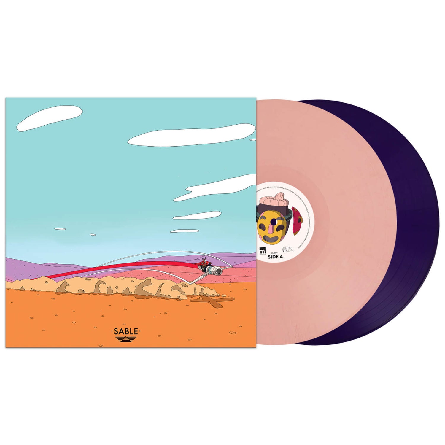Sony Masterworks - Sable (Original Video Game Soundtrack) Vinyl 2LP Multicolor Purple/Pink