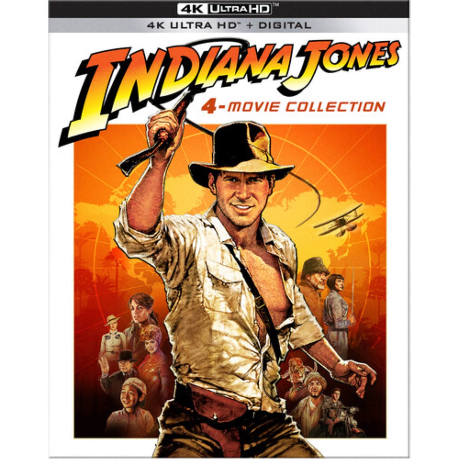 Indiana Jones: 4-Movie Collection - 4K Ultra HD Steelbook (US Import)
