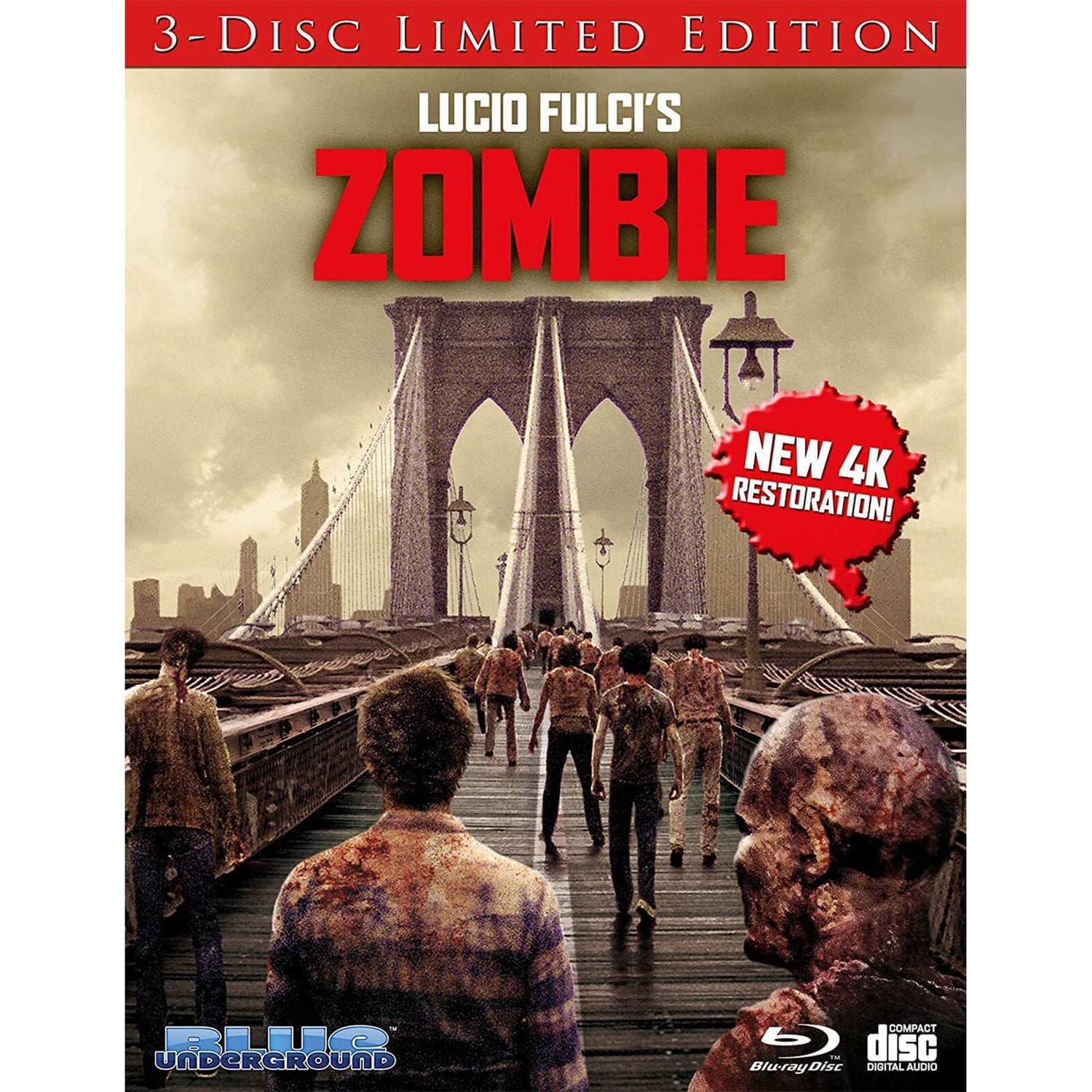 Zombie: 3-Disc Limited Edition (Bridge Cover) (Includes CD)