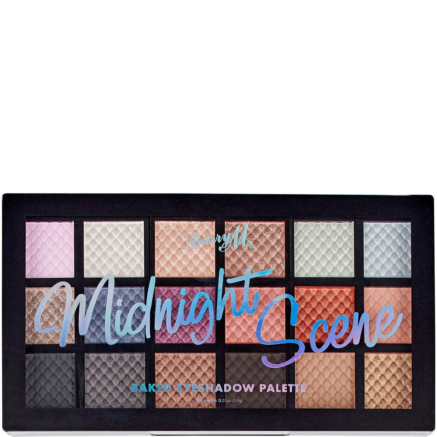 Barry M Cosmetics Baked Eyeshadow Palette - Midnight Scene