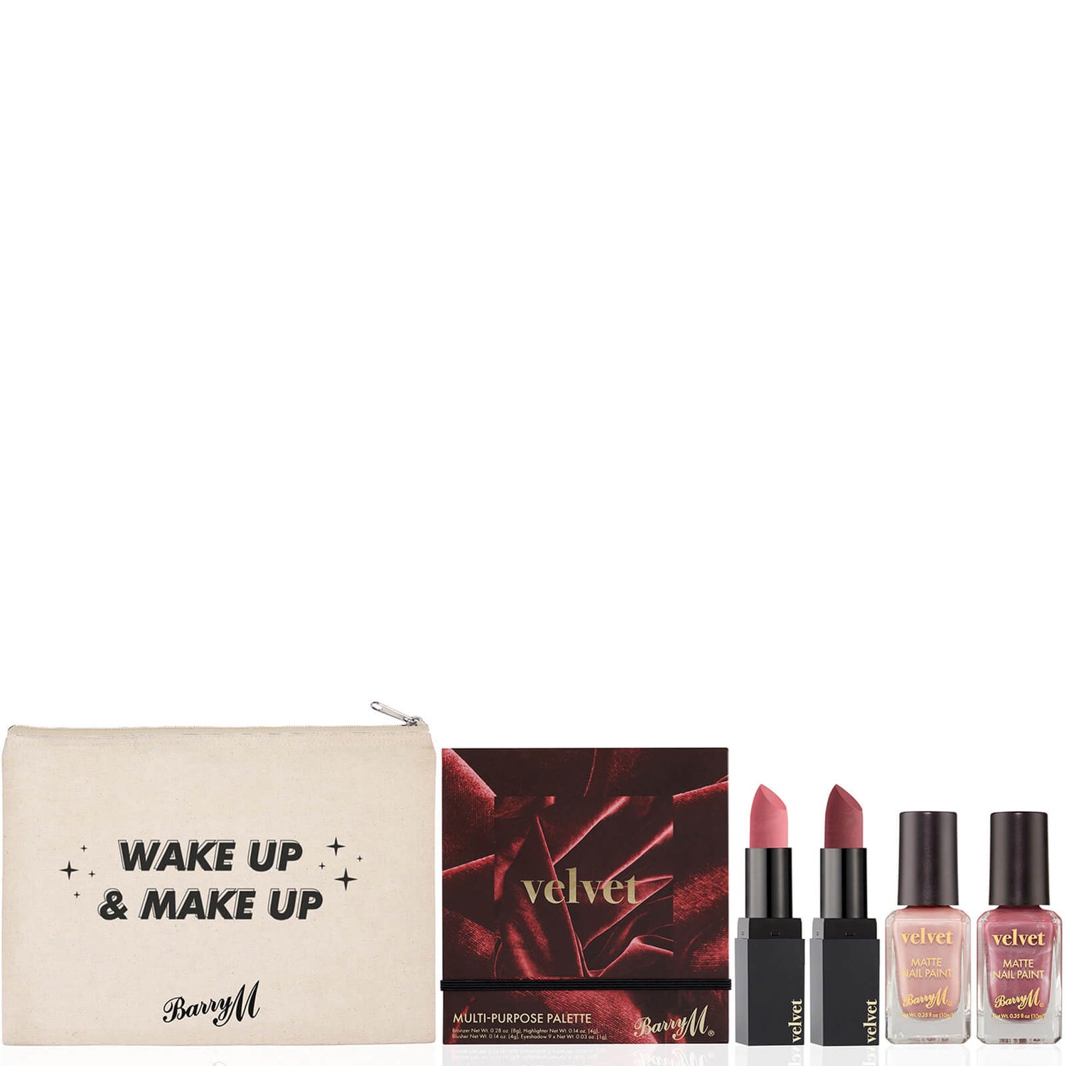 Подарочный набор для макияжа Barry M Cosmetics Velvet Makeup Gift Set