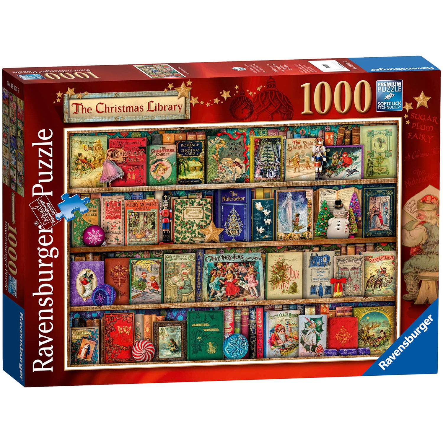 Ravensburger The Christmas Library, 1000 piece Jigsaw Puzzle