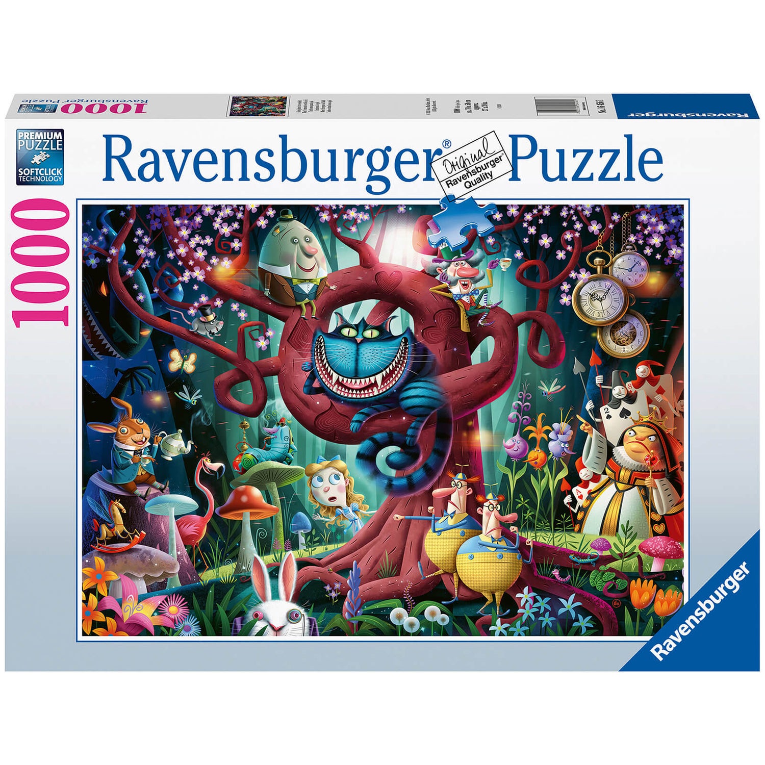 Ravensburger Almost Everyone is Mad (Alice in Wonderland) 1000 piece Jigsaw Puzzle