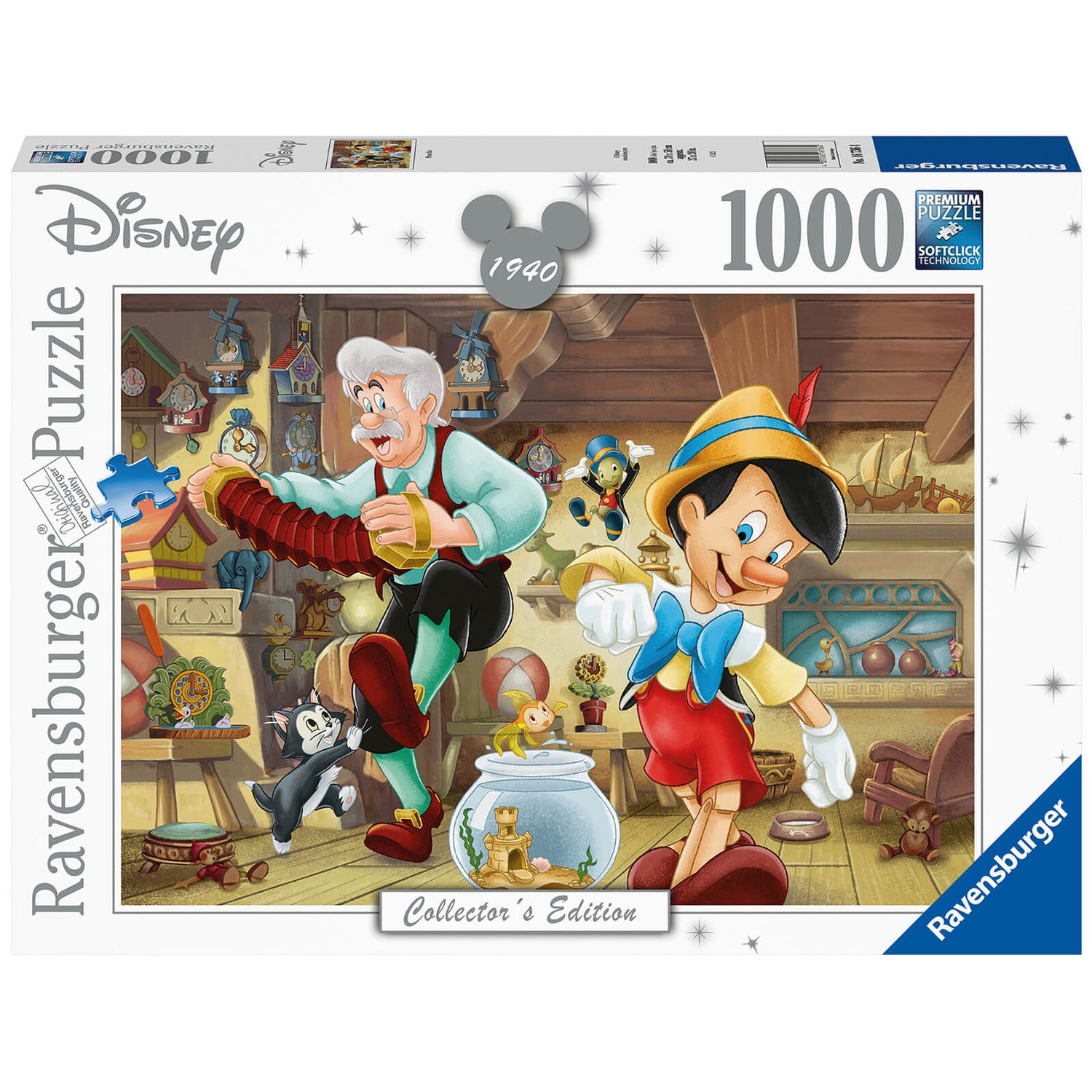 Ravensburger Disney Collector's Edition Pinocchio 1000 piece Jigsaw Puzzle