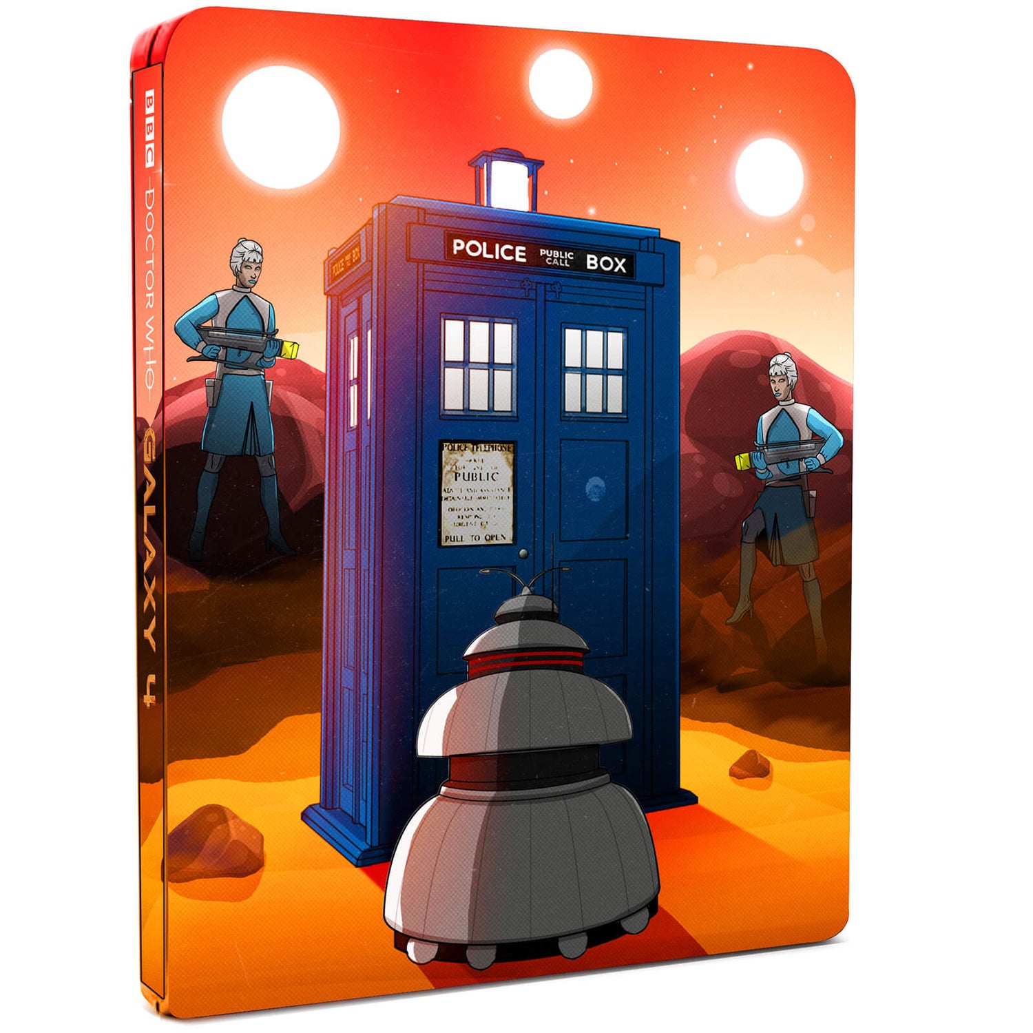 Doctor Who - Galaxy 4 (Animation) BD Steelbook