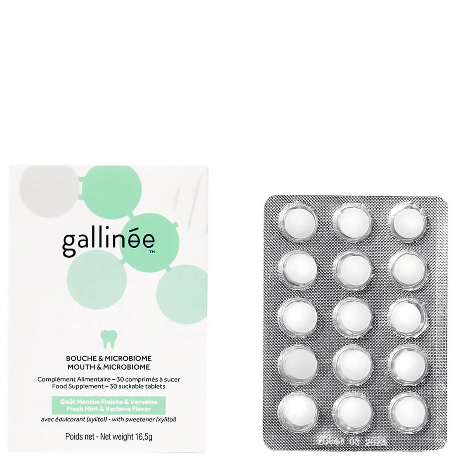 Gallinée Mouth and Microbiome Food Supplements