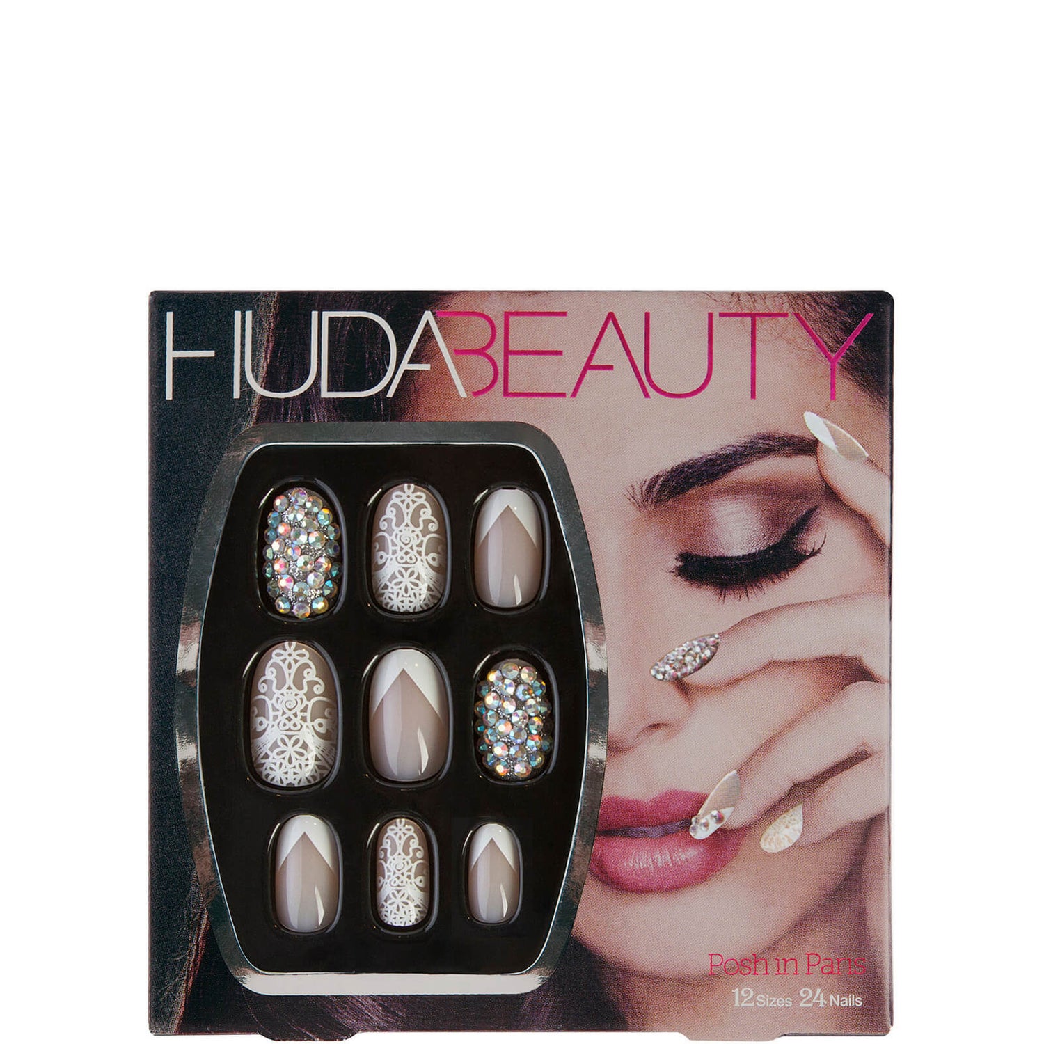 Huda Beauty Posh In Paris Nails