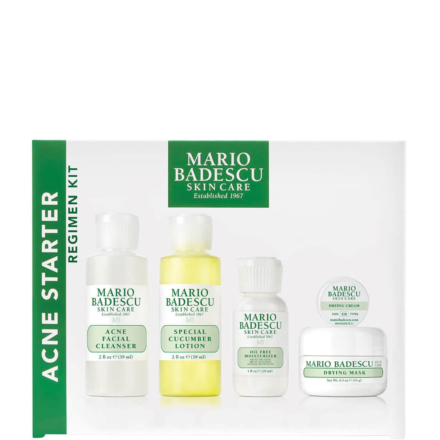 Mario Badescu Acne Starter Regimen Kit