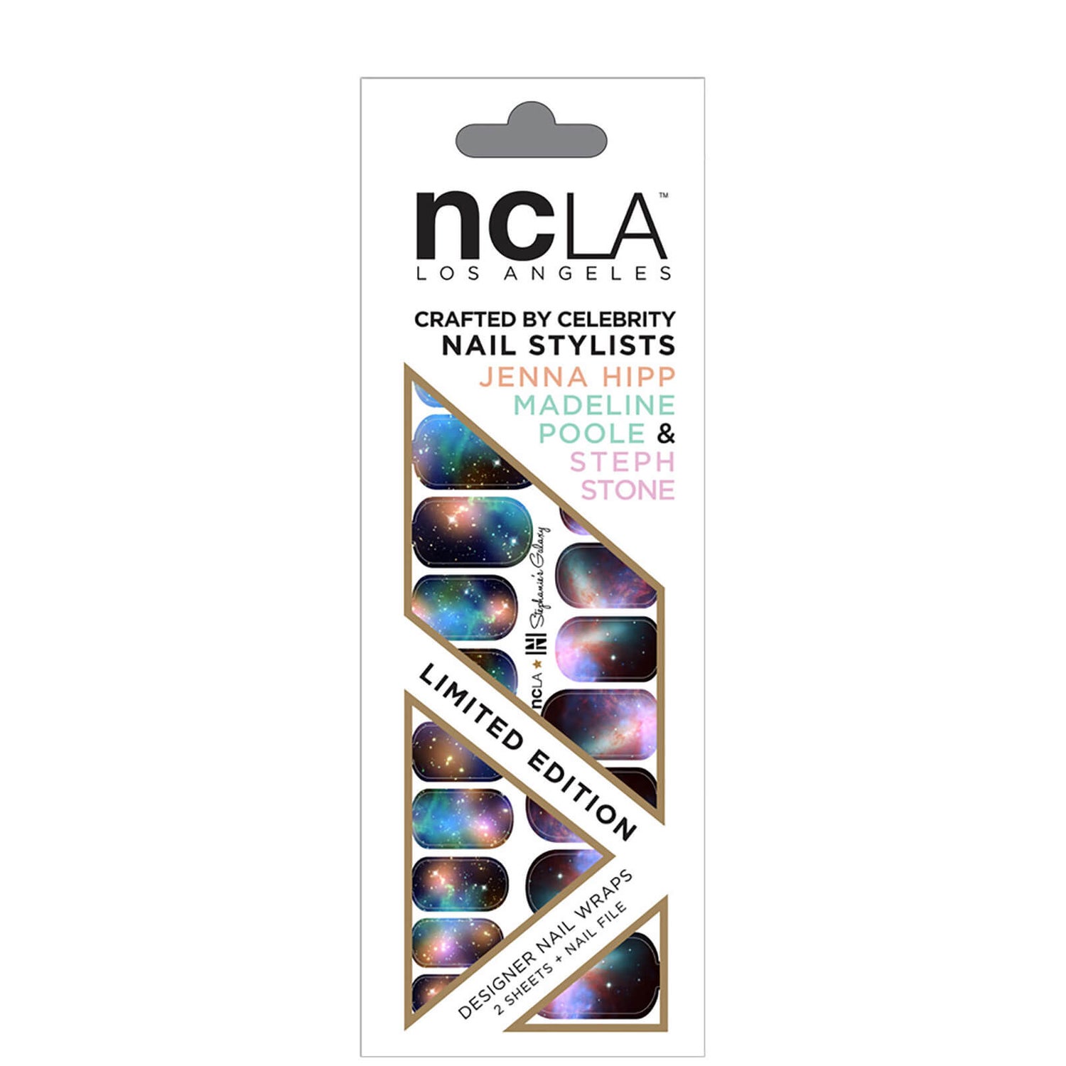 NCLA Nail Wraps Stephanie's Galaxy