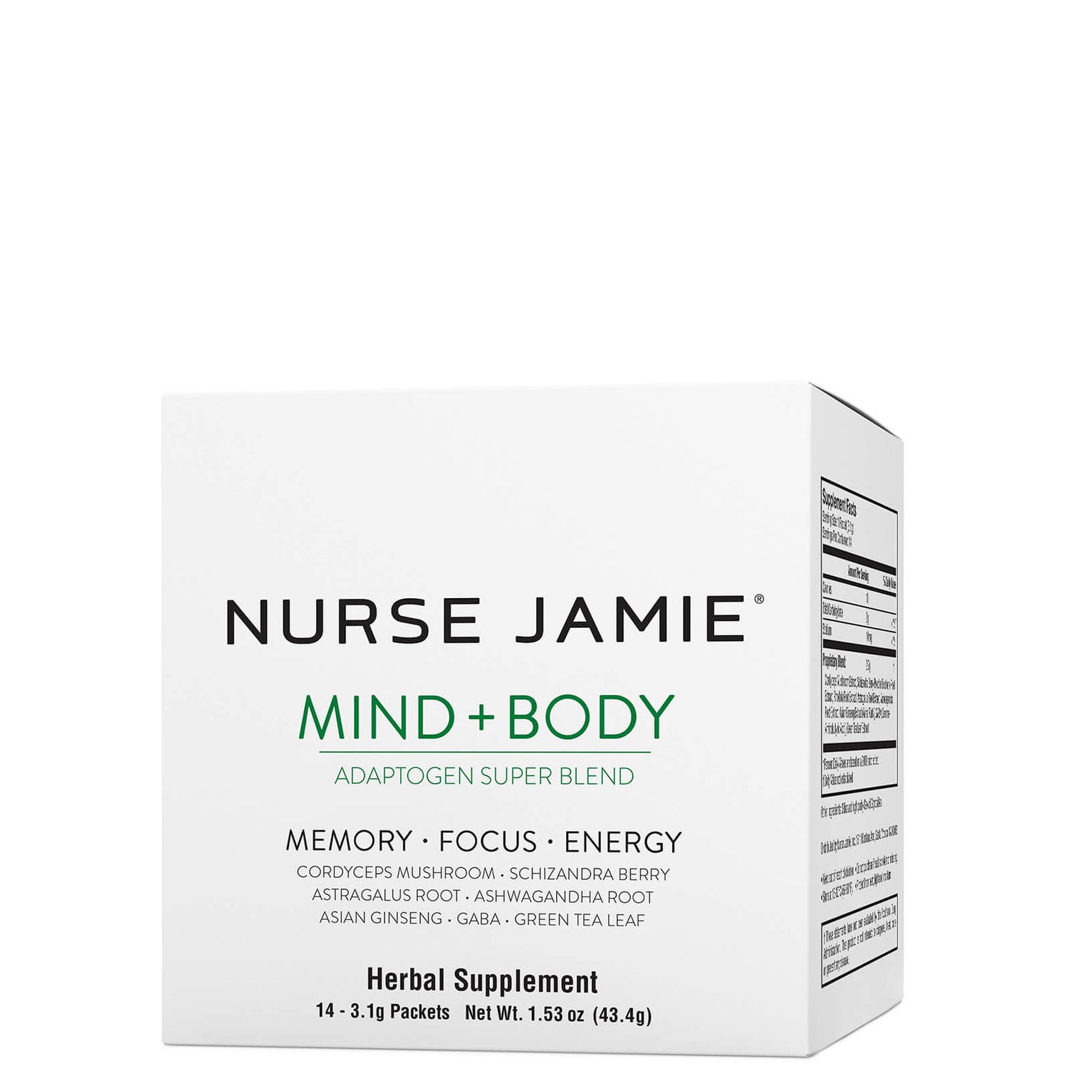 Nurse Jamie Adaptogens Mind & Body
