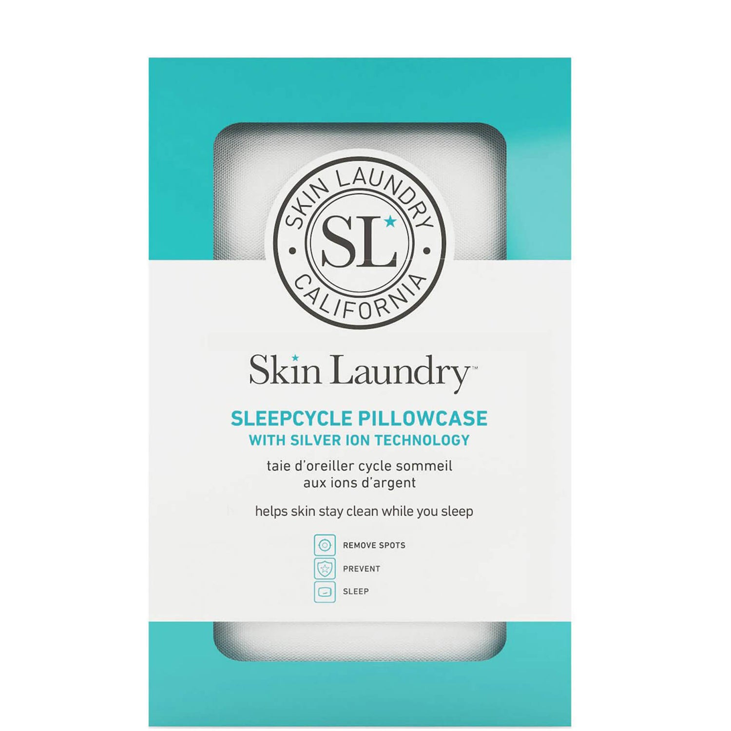 Skin Laundry SLEEPCYCLE PILLOWCASE with Silver Ion Technology