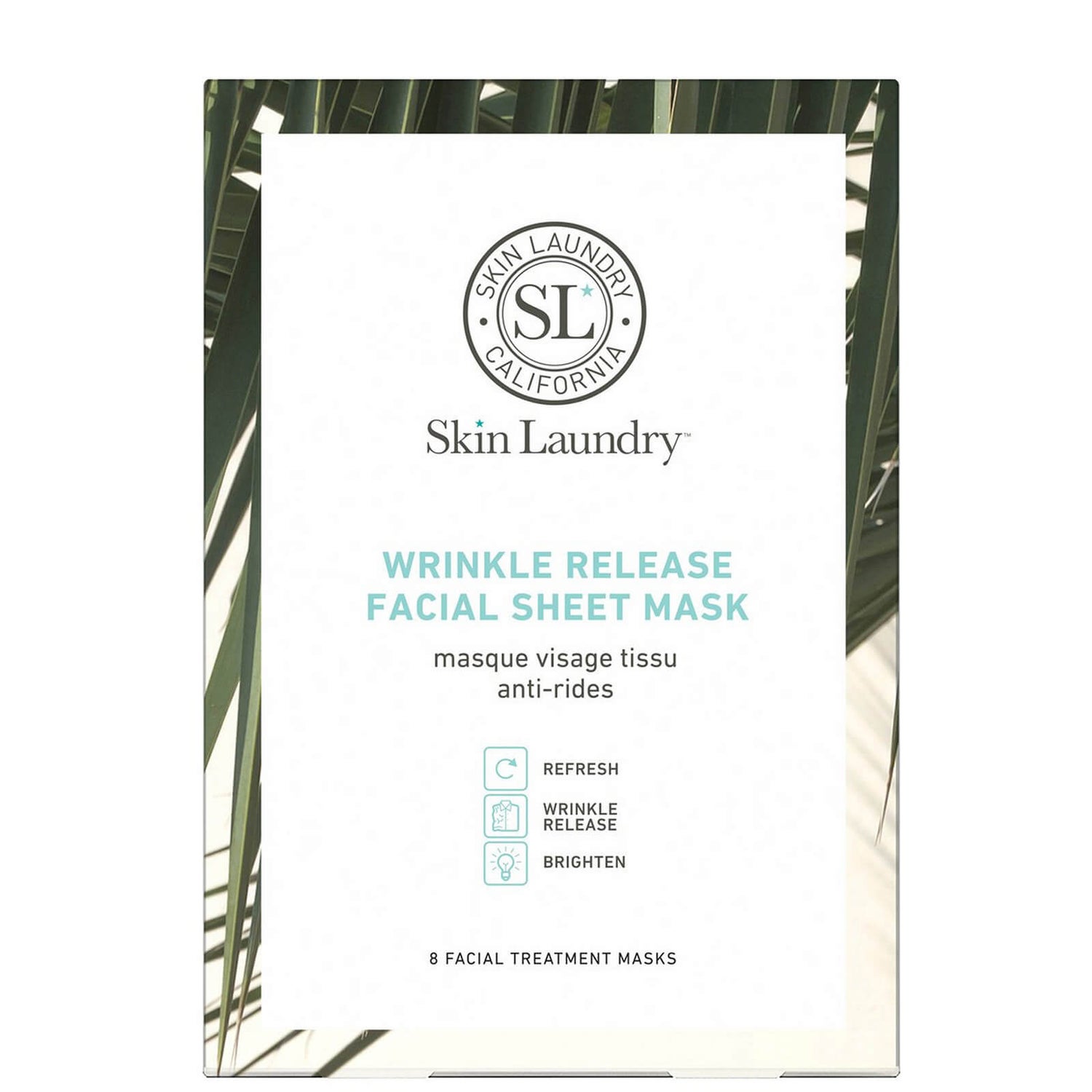 Skin Laundry Wrinkle Release Facial Sheet Mask (Pack of 8)