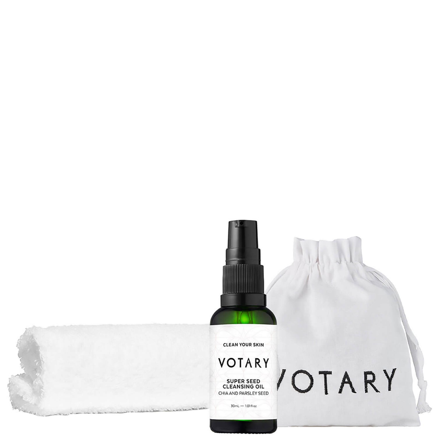 VOTARY Super Seed Cleansing Oil Travel Kit