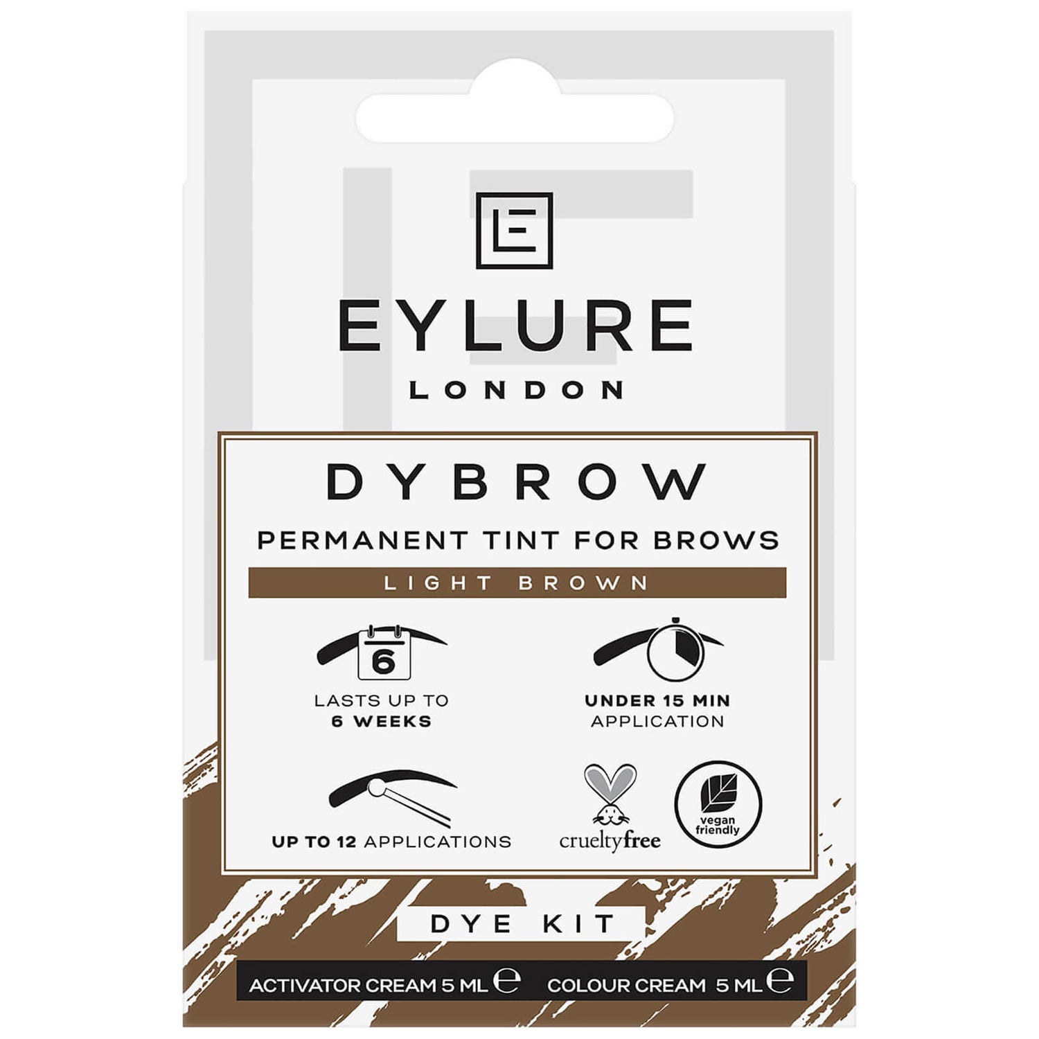 Eylure Dybrow Light Brown kit sopracciglia