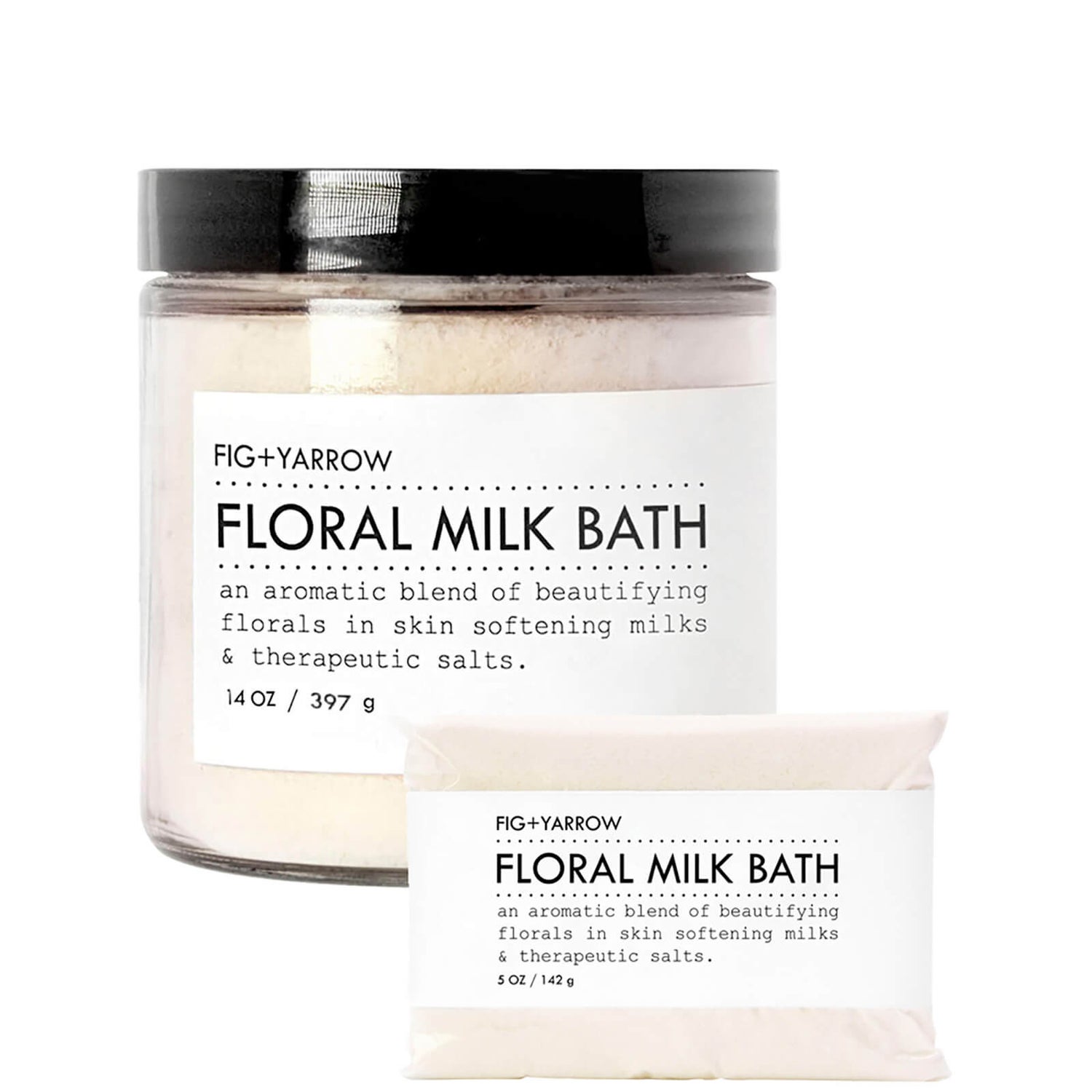 Fig+Yarrow Floral Milk Bath